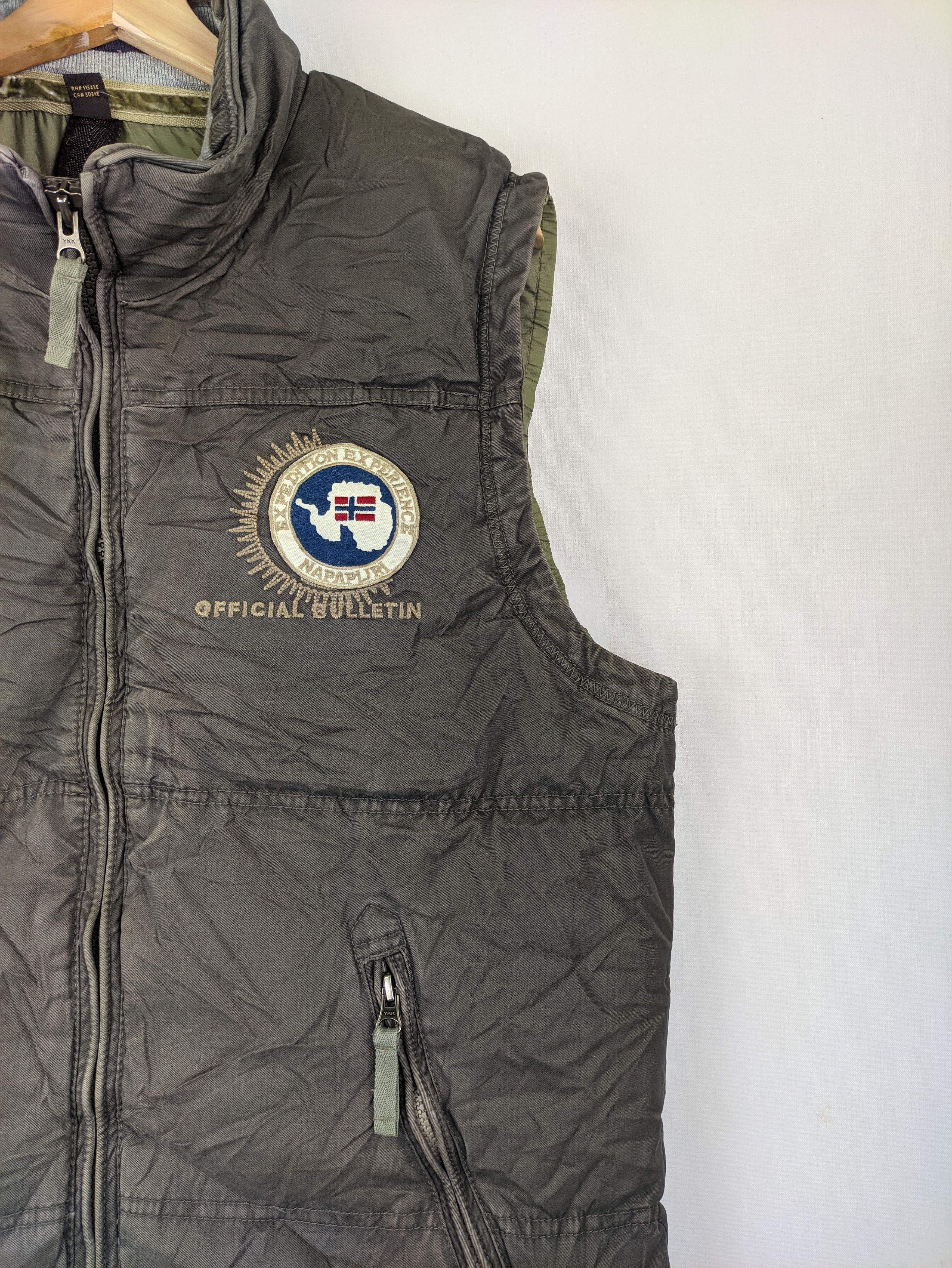 Napapijri Steals🔥Vintage Vest Zipper by Napapijri Size US L / EU 52-54 / 3 - 6 Thumbnail