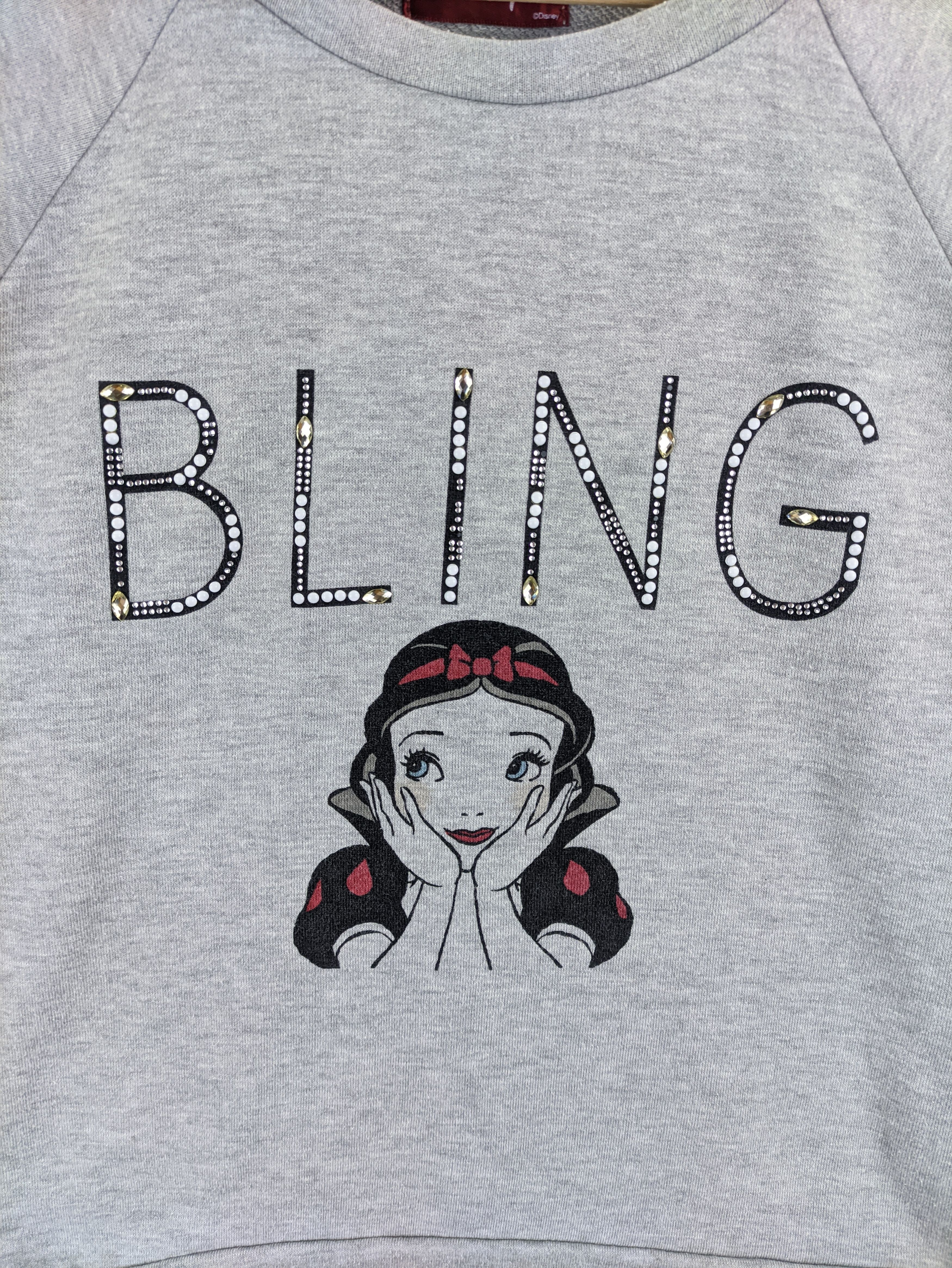 Cartoon Network × Disney Steals🔥Cropped Sweatshirt Disney Snow White Bling Size M / US 6-8 / IT 42-44 - 6 Thumbnail
