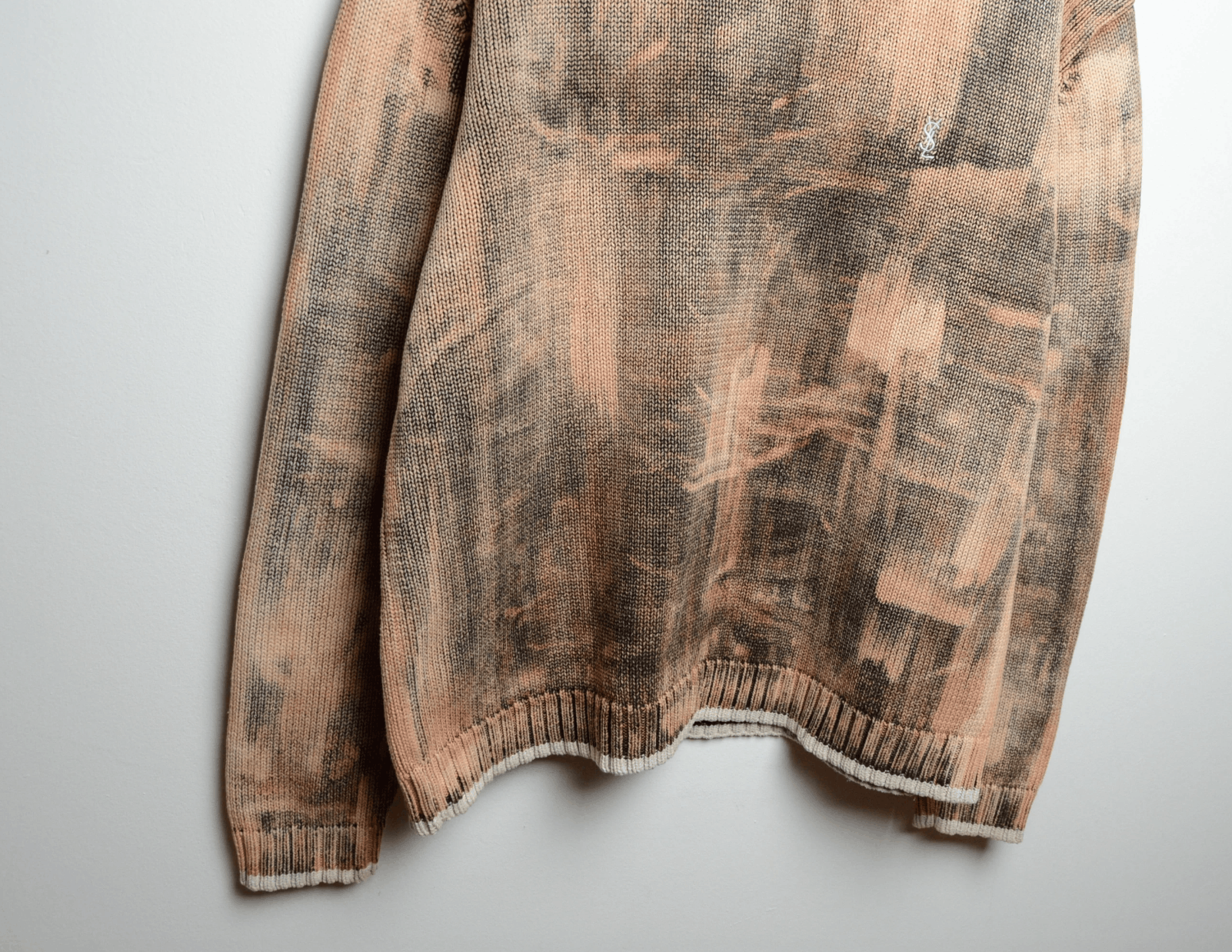 Yves Saint Laurent ysl sweater 1/1 vintage ysl chunky tie dye M-L Size US M / EU 48-50 / 2 - 11 Thumbnail