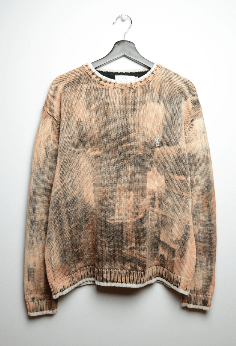 Yves Saint Laurent ysl sweater 1/1 vintage ysl chunky tie dye M-L Size US M / EU 48-50 / 2 - 2 Thumbnail