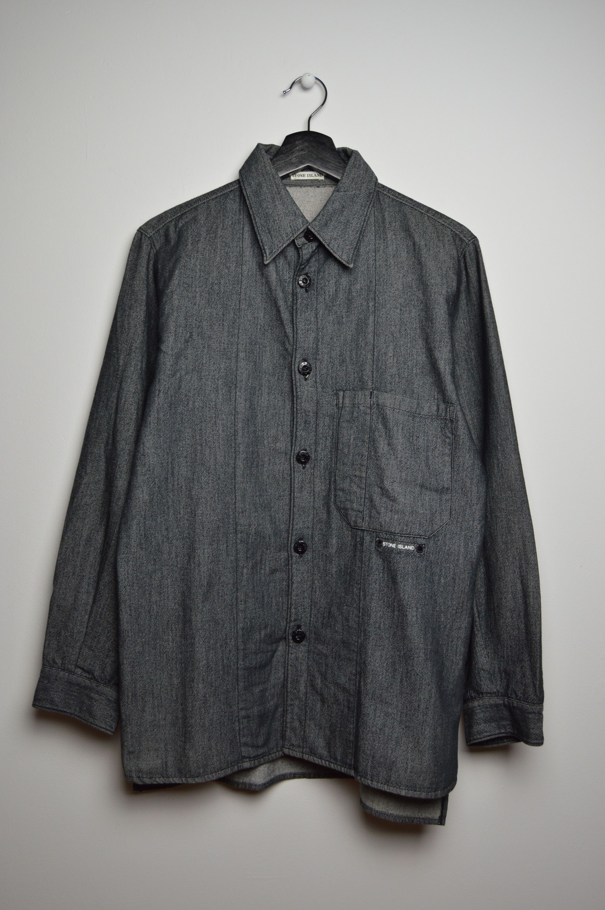 Stone Island stone island 1999 archive wool shirt Size US L / EU 52-54 / 3 - 2 Thumbnail