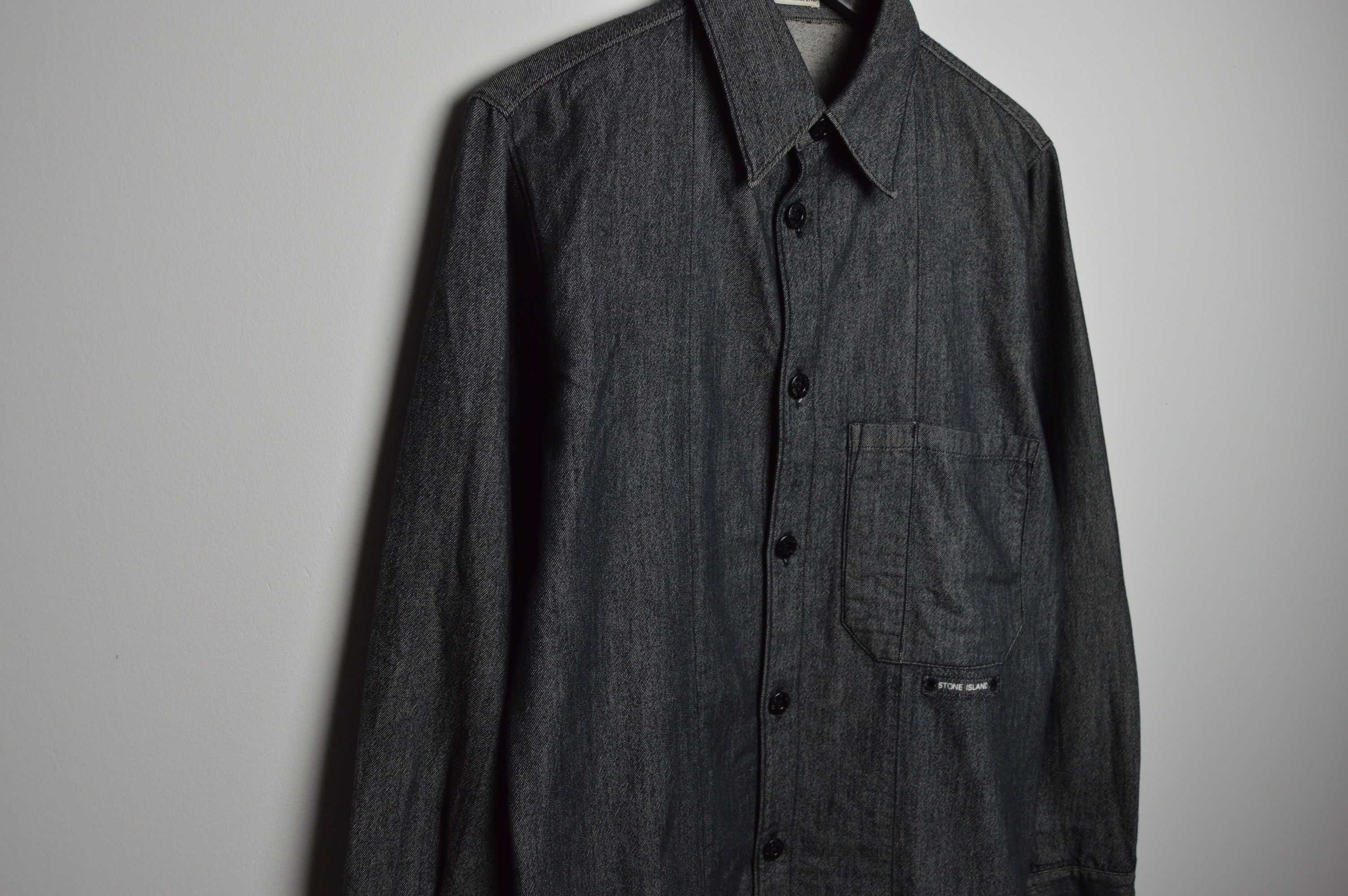 Stone Island stone island 1999 archive wool shirt Size US L / EU 52-54 / 3 - 3 Thumbnail