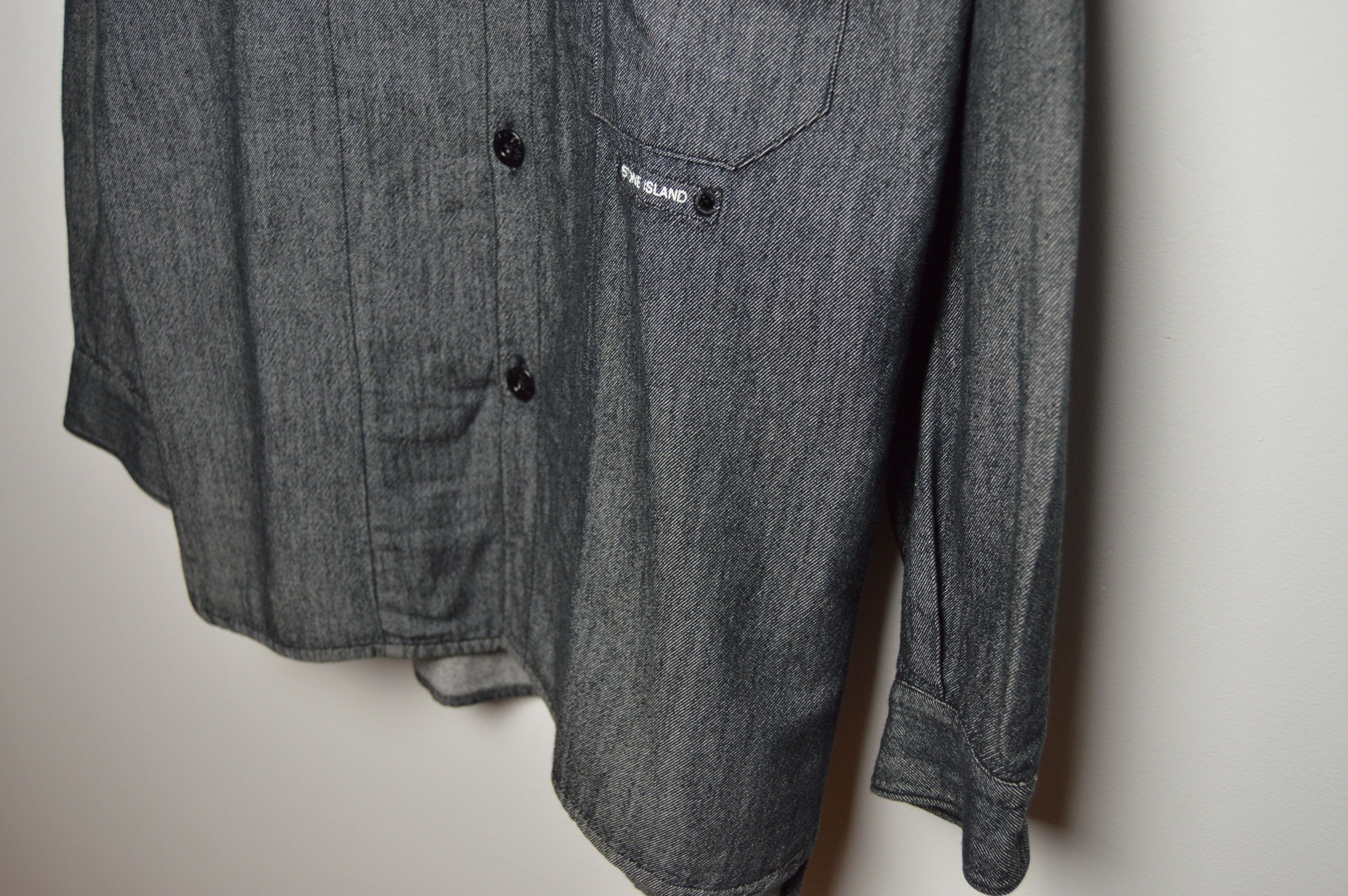 Stone Island stone island 1999 archive wool shirt Size US L / EU 52-54 / 3 - 6 Thumbnail