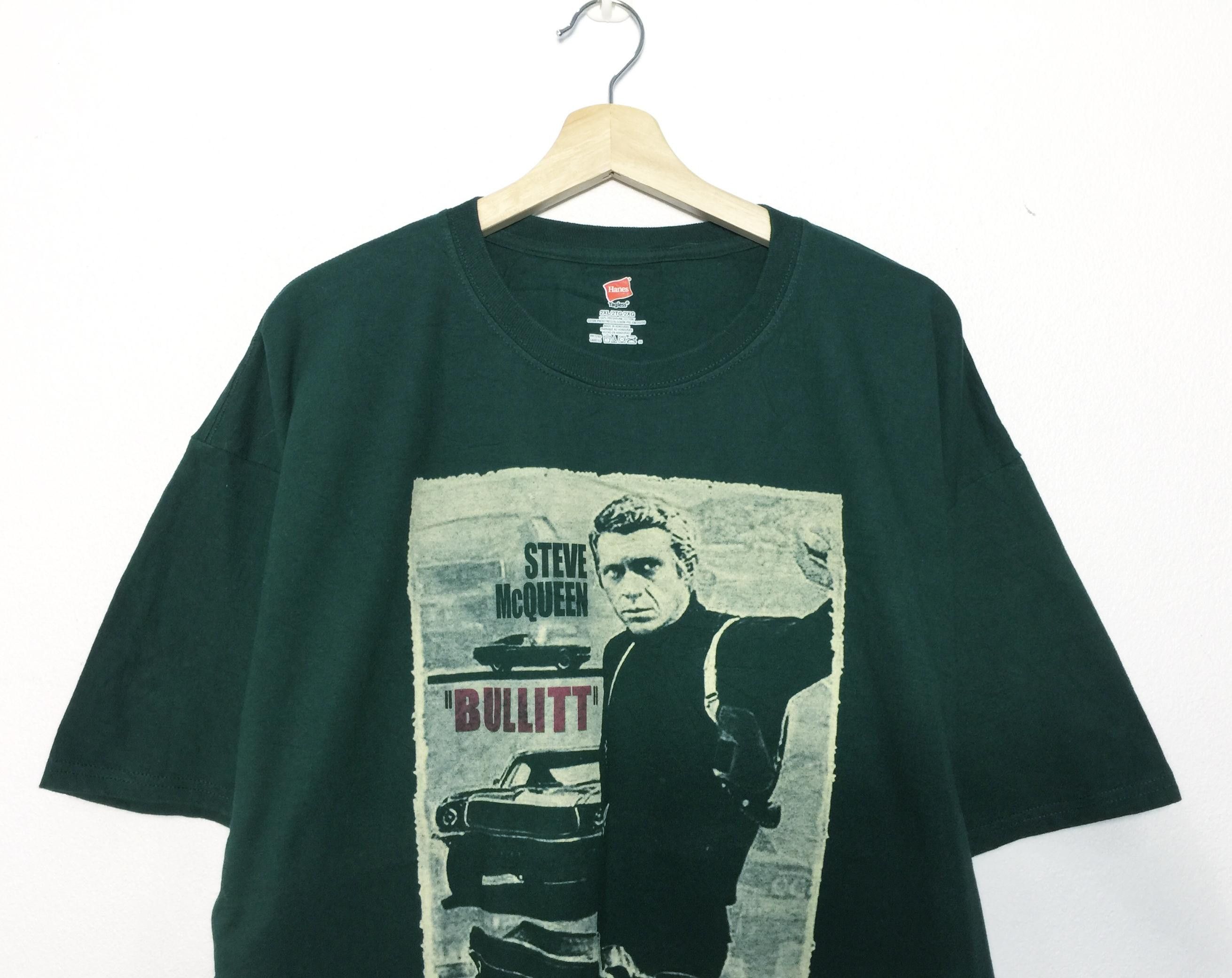 Hanes Rare Steve McQueen Bullitt Movie Tees Size US XXL / EU 58 / 5 - 3 Thumbnail