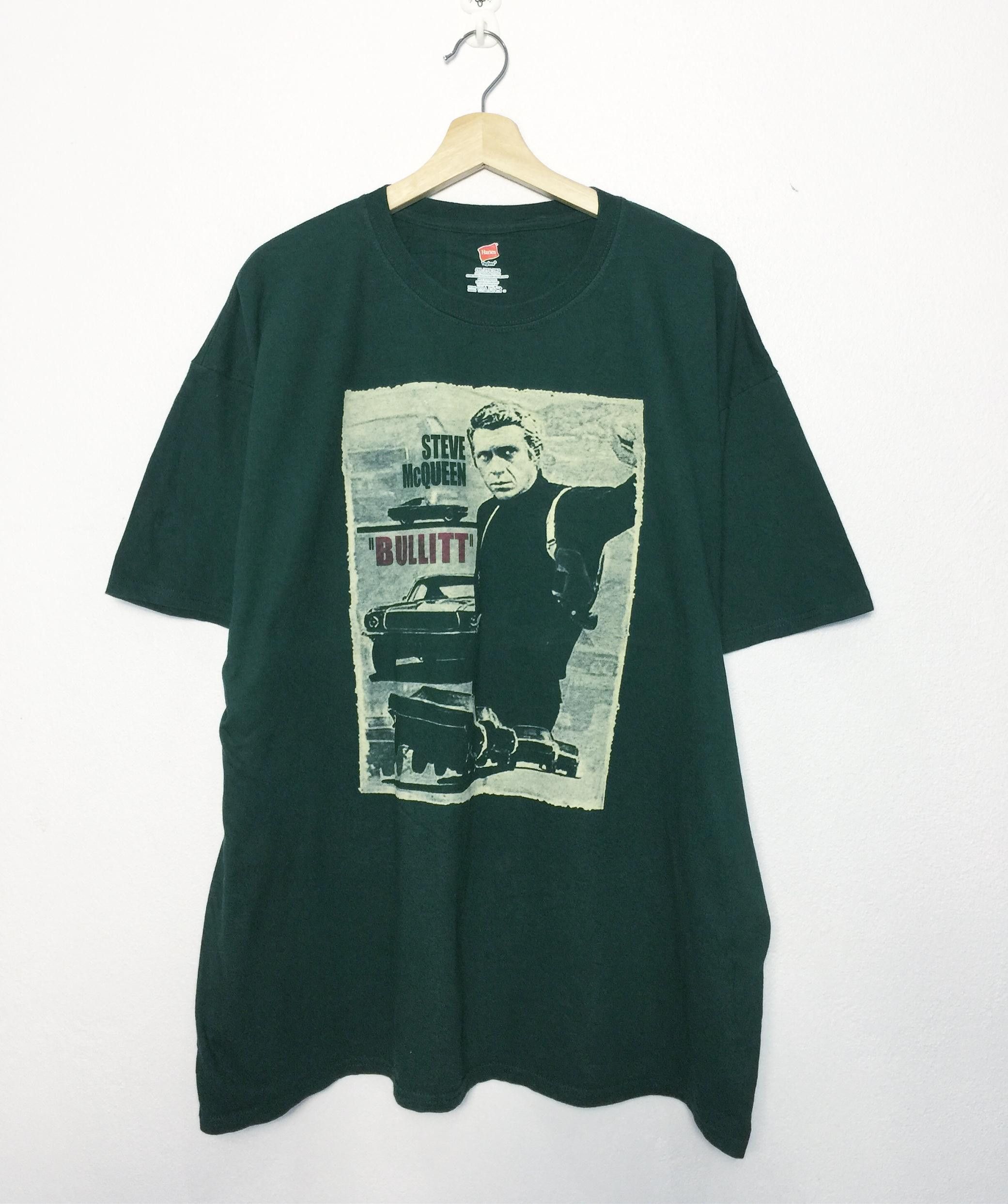 Hollywod Rare Steve McQueen Bullitt Movie Tees | Grailed