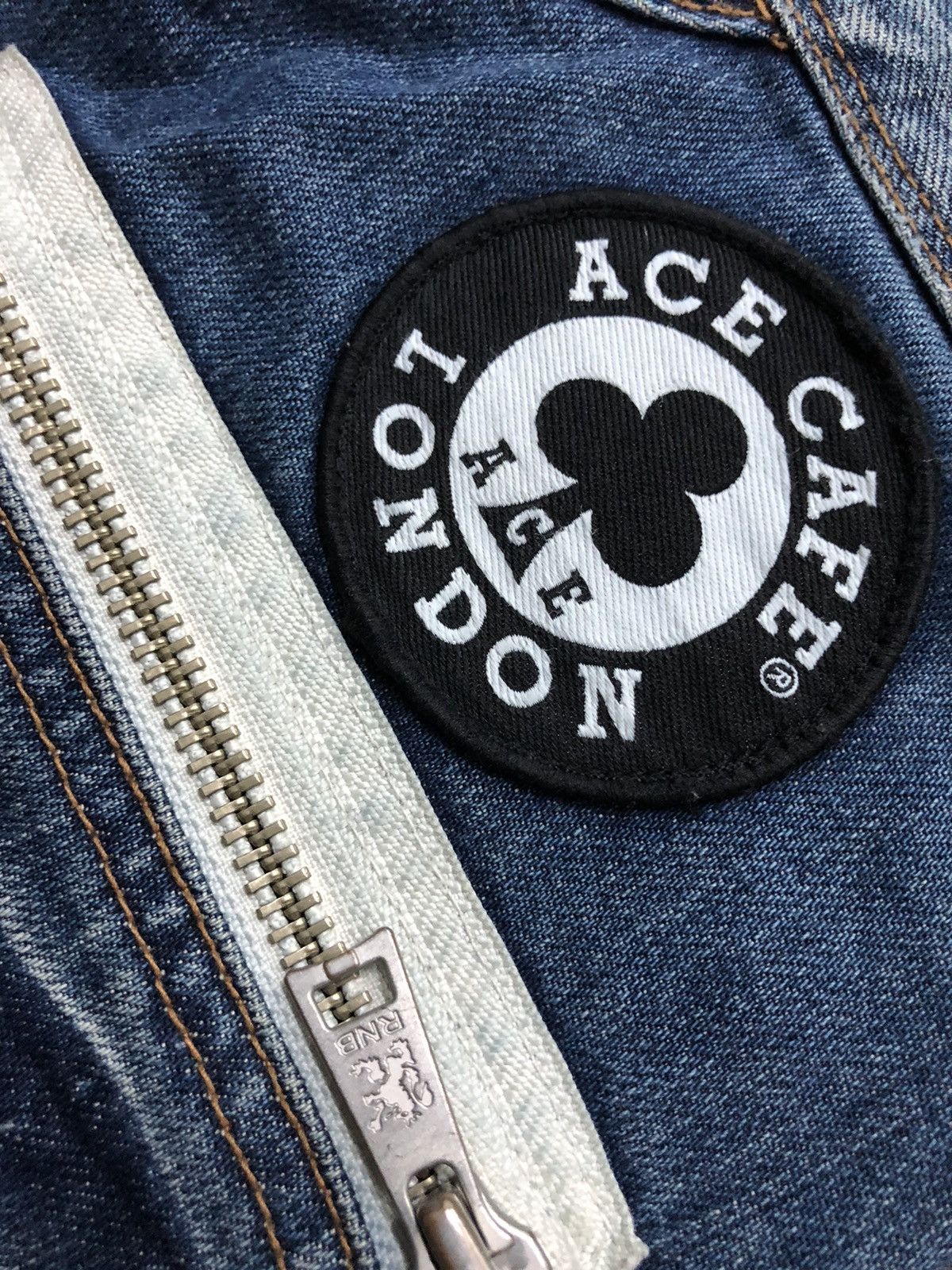 R.Newbold 00’s R.Newbold x Ace Cafe London hybrid denim jeans Size US 29 - 13 Thumbnail