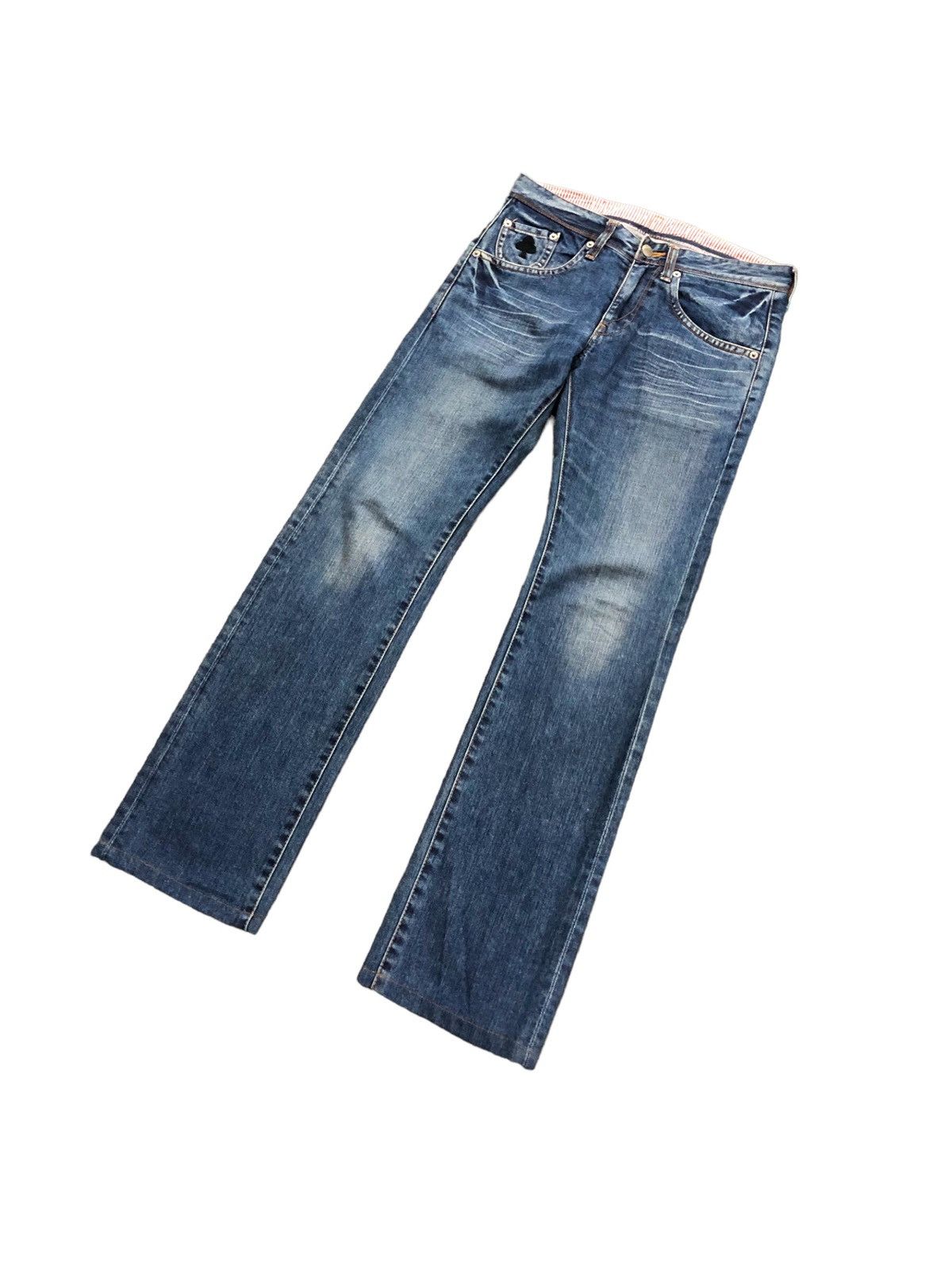R.Newbold 00’s R.Newbold x Ace Cafe London hybrid denim jeans Size US 29 - 3 Thumbnail