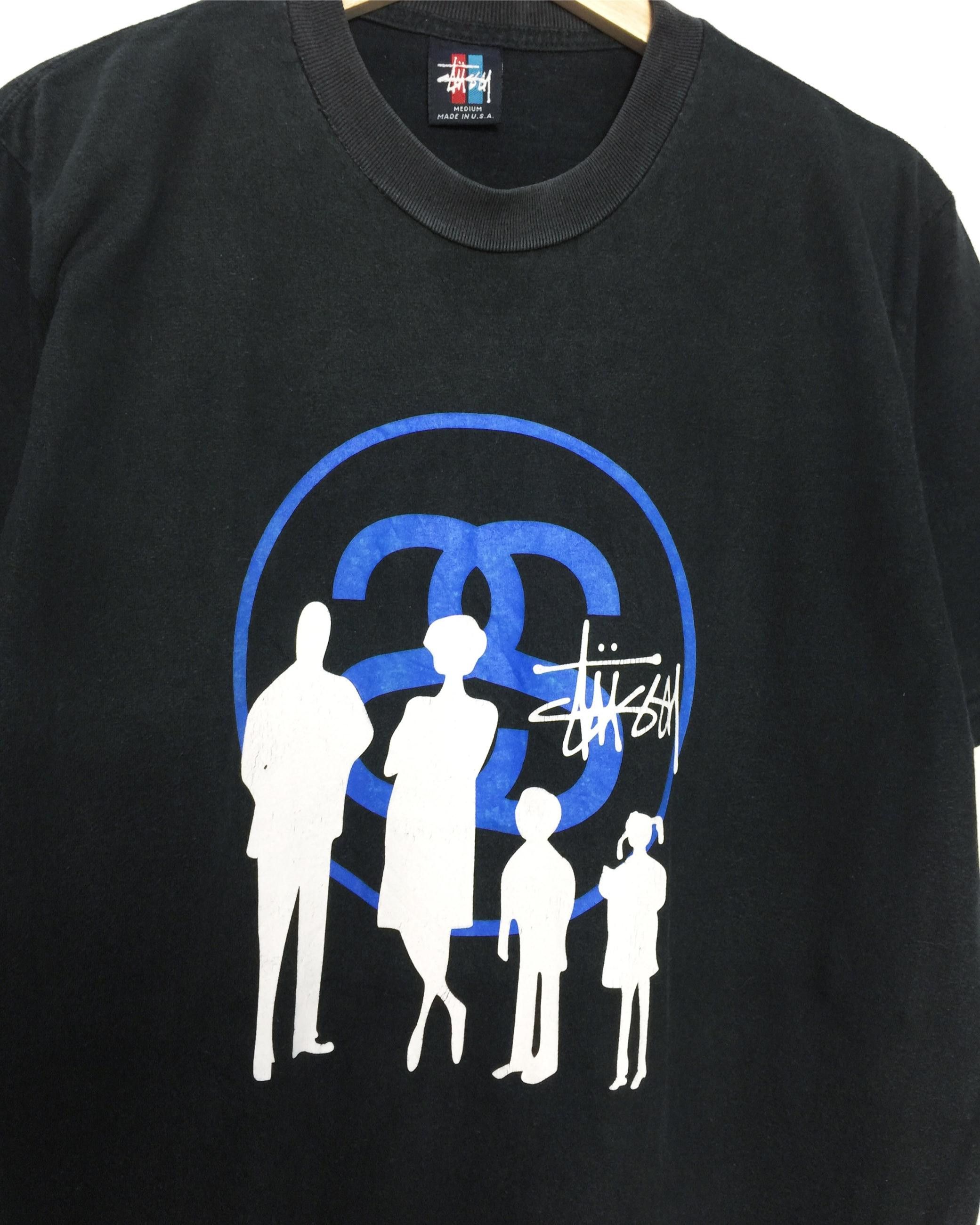Stussy × Vintage Rare Vintage 90s Stussy Tees Made in USA Size US M / EU 48-50 / 2 - 2 Thumbnail