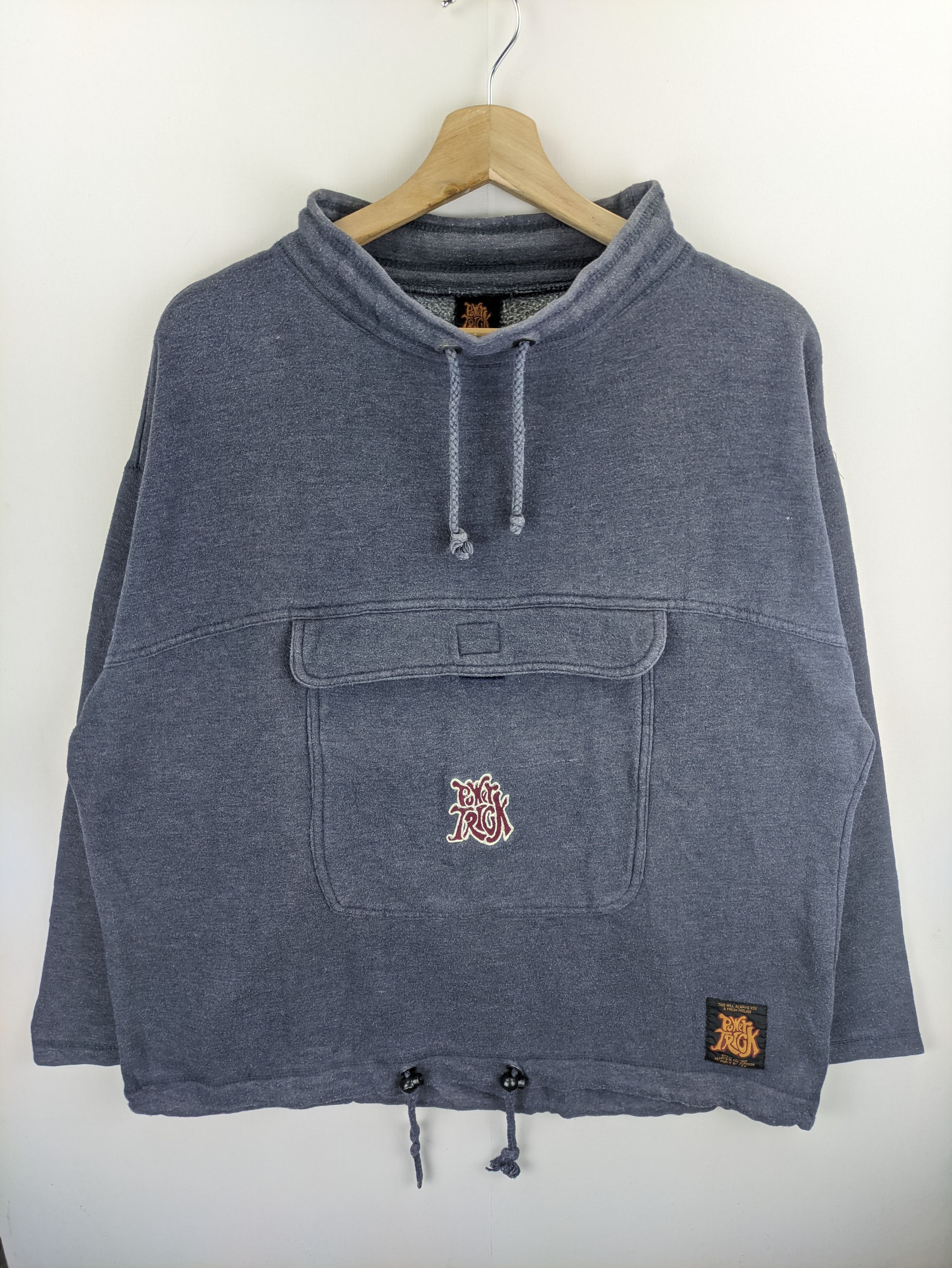 Japanese Brand Steals🔥Vintage Anorak Sweater by Power Trick Size US L / EU 52-54 / 3 - 1 Thumbnail