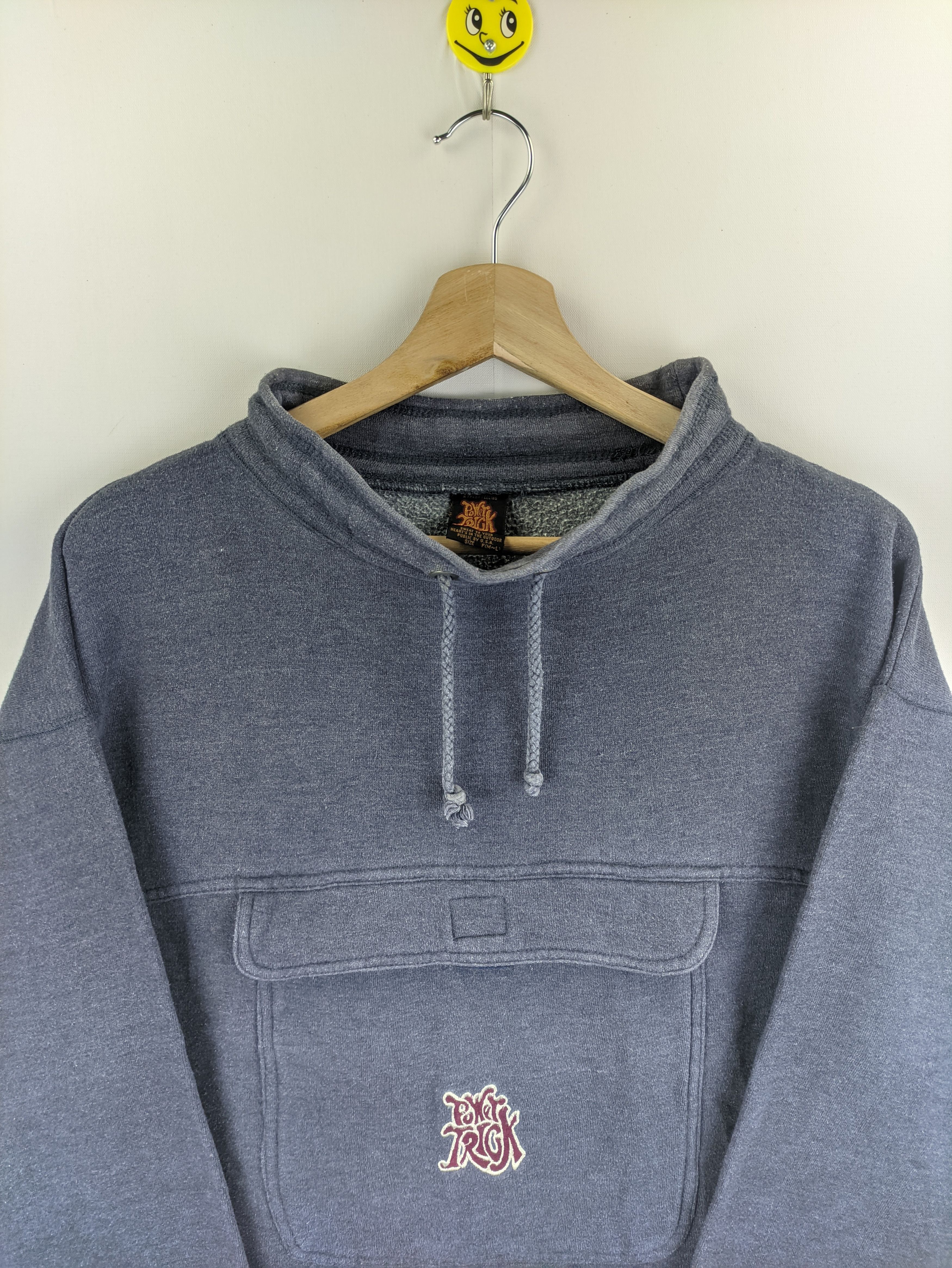 Japanese Brand Steals🔥Vintage Anorak Sweater by Power Trick Size US L / EU 52-54 / 3 - 6 Thumbnail