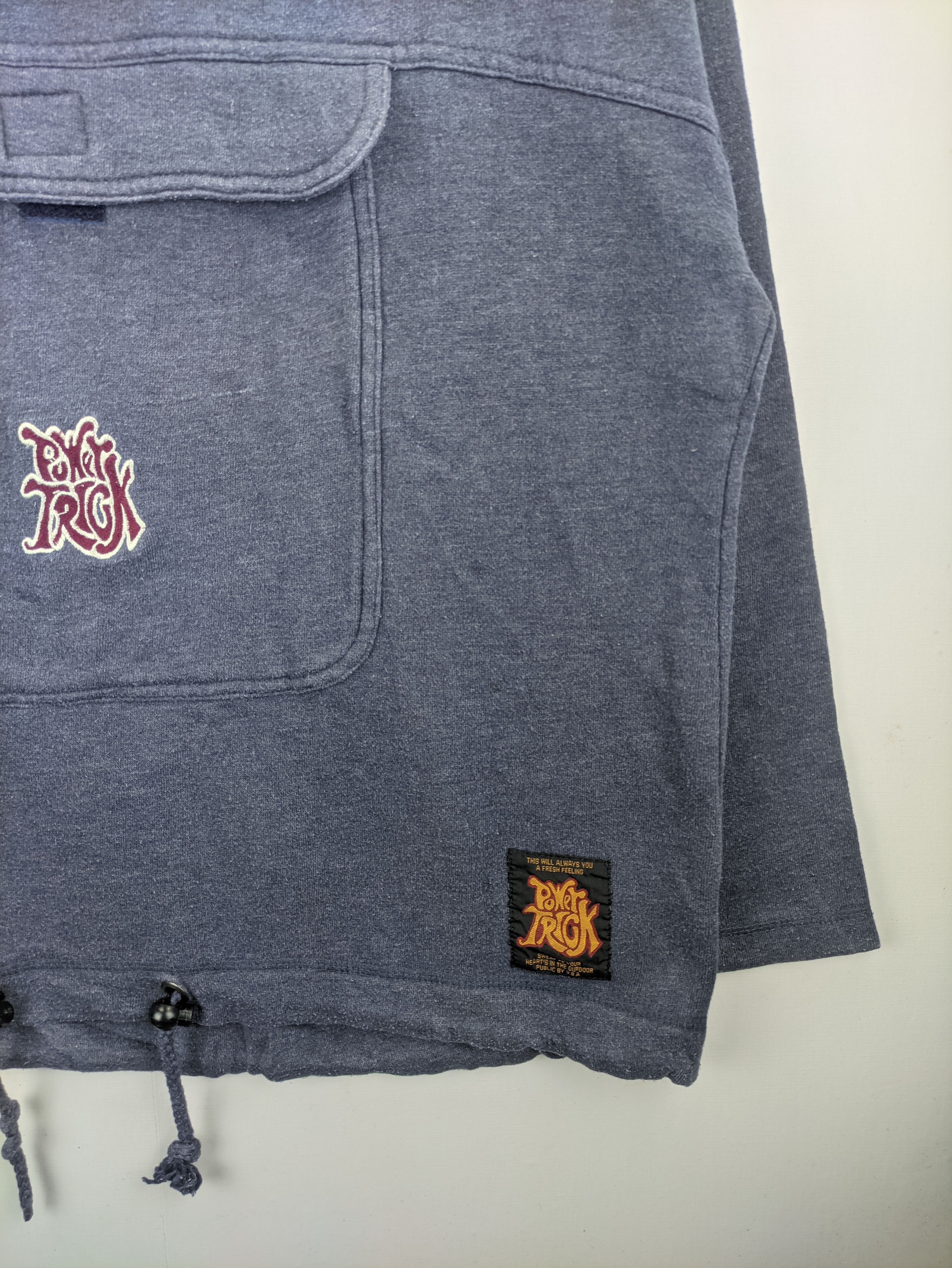 Japanese Brand Steals🔥Vintage Anorak Sweater by Power Trick Size US L / EU 52-54 / 3 - 5 Thumbnail