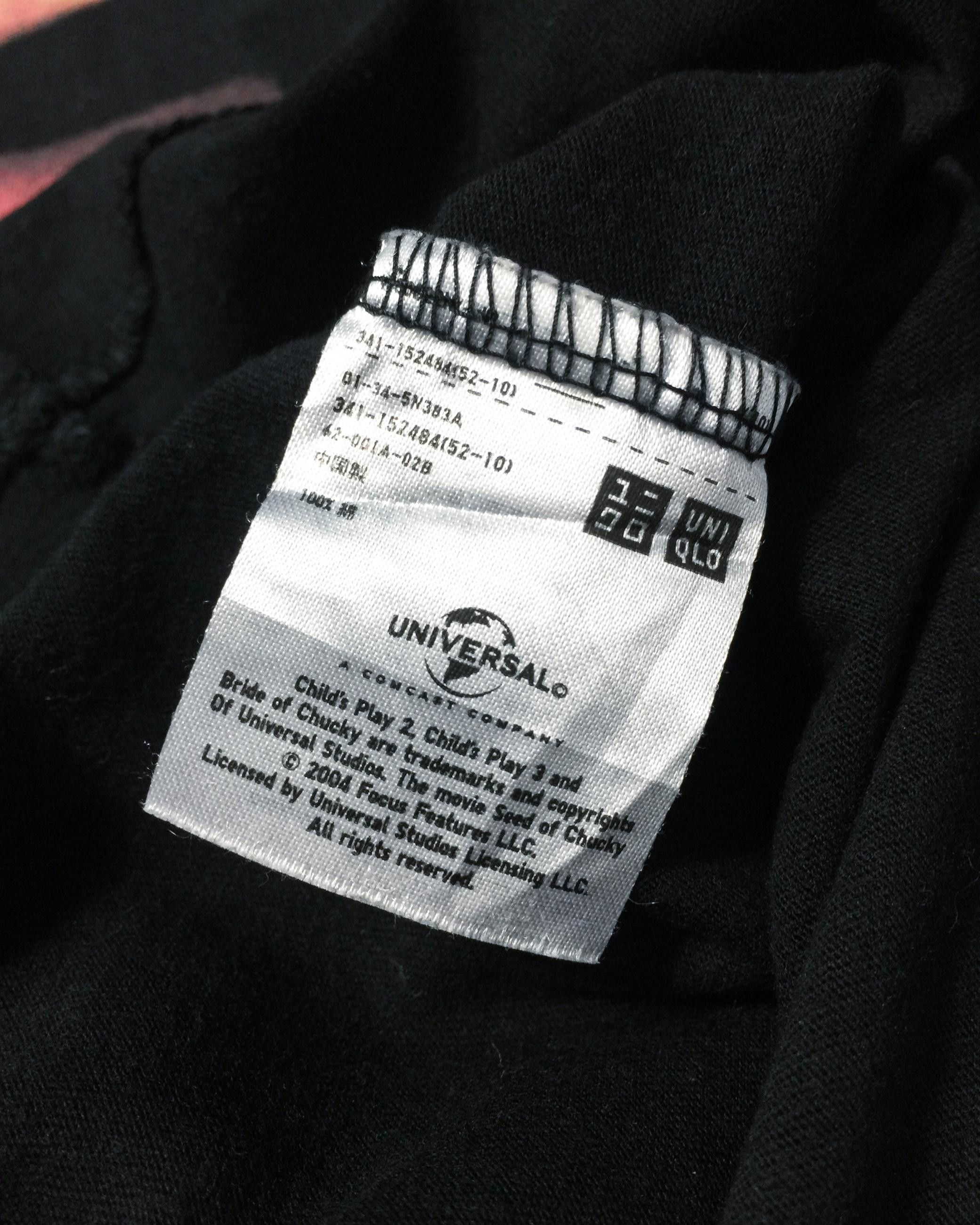 Uniqlo × Universal Studios Rare Uniqlo X Chucky Movie Tees / Child's Play Size US M / EU 48-50 / 2 - 9 Thumbnail