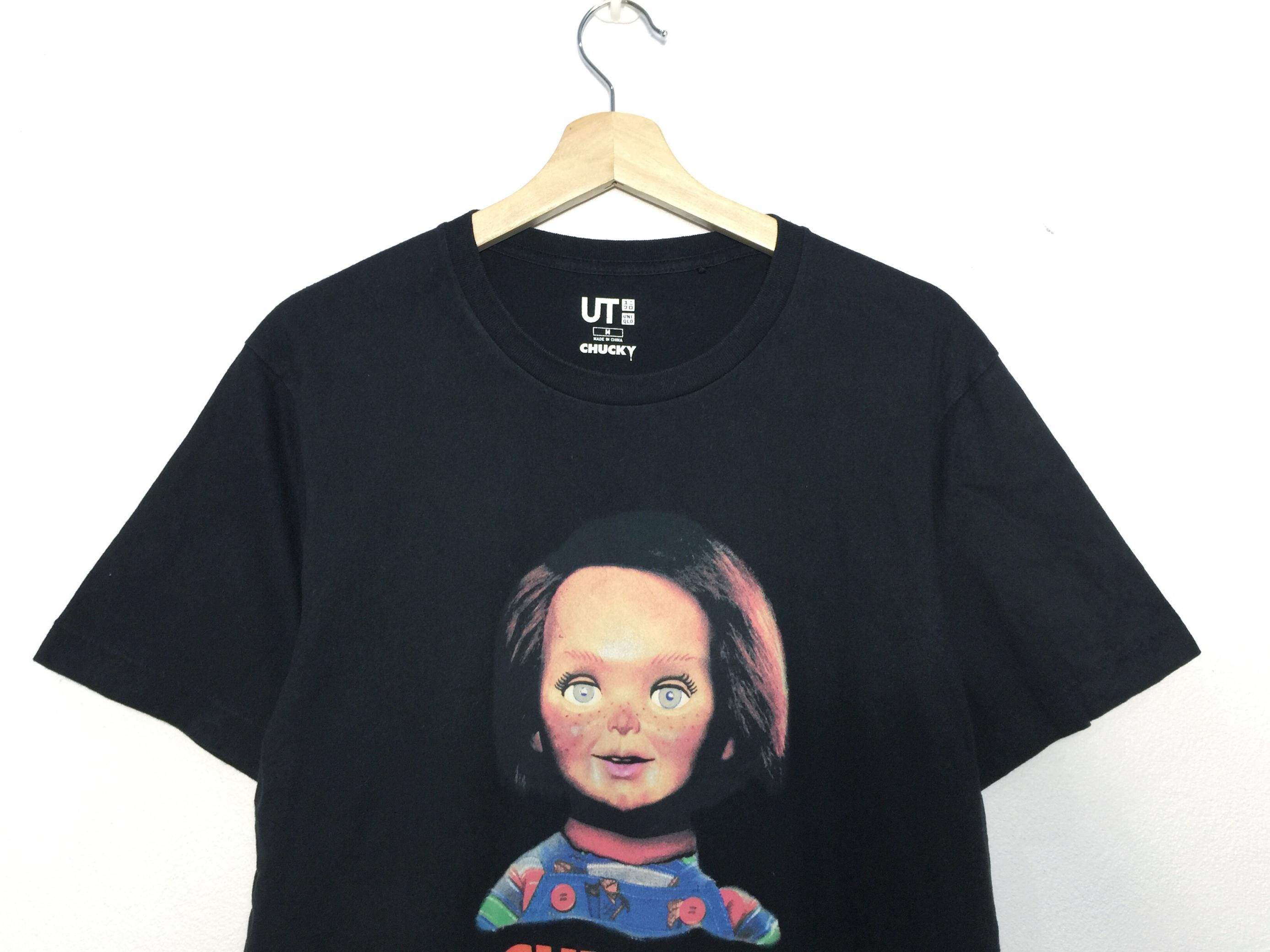 Uniqlo × Universal Studios Rare Uniqlo X Chucky Movie Tees / Child's Play Size US M / EU 48-50 / 2 - 2 Thumbnail