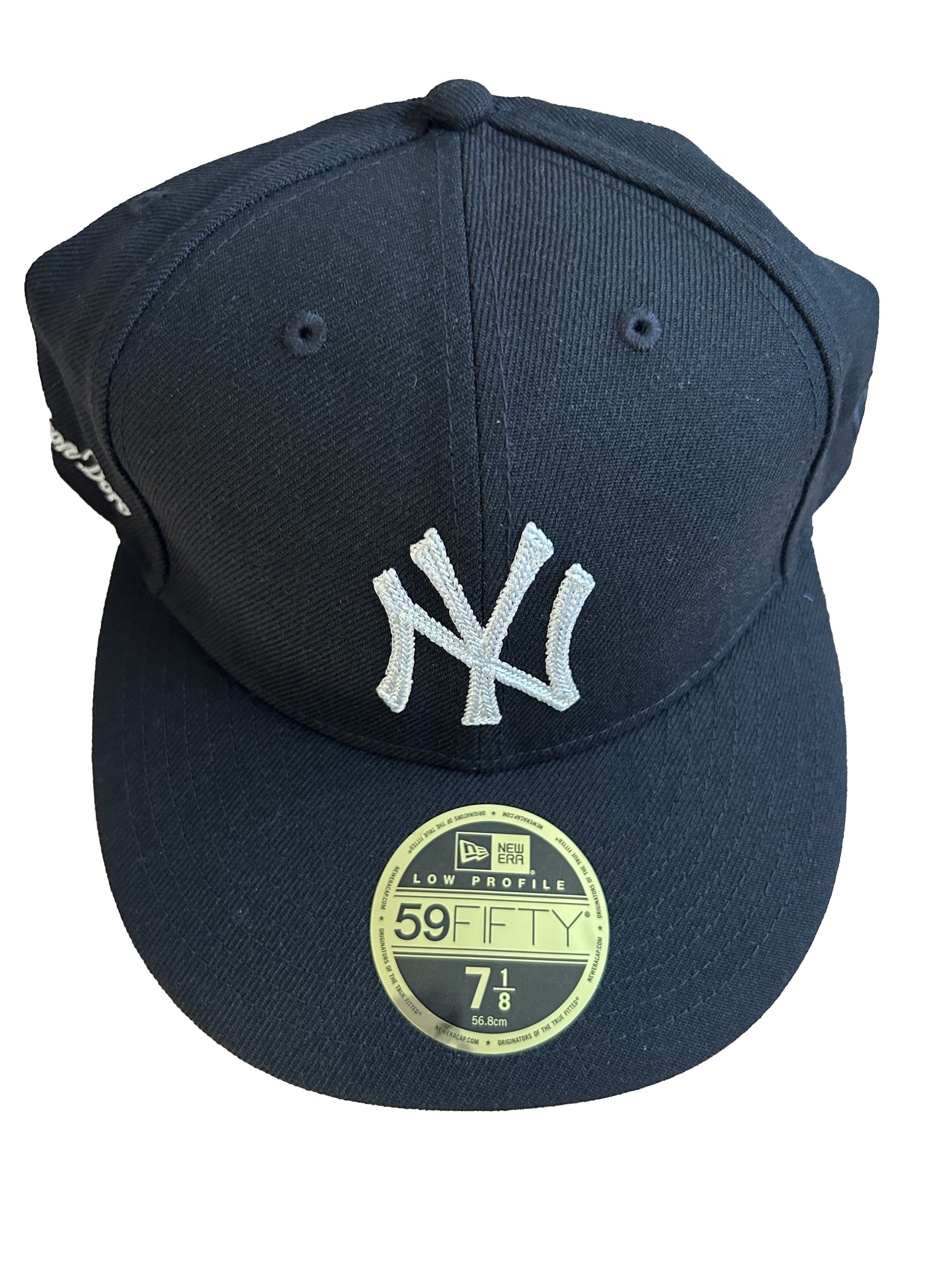 New Era [7 1/8] ALD / New Era Chain Stitch Yankee Hat - Black