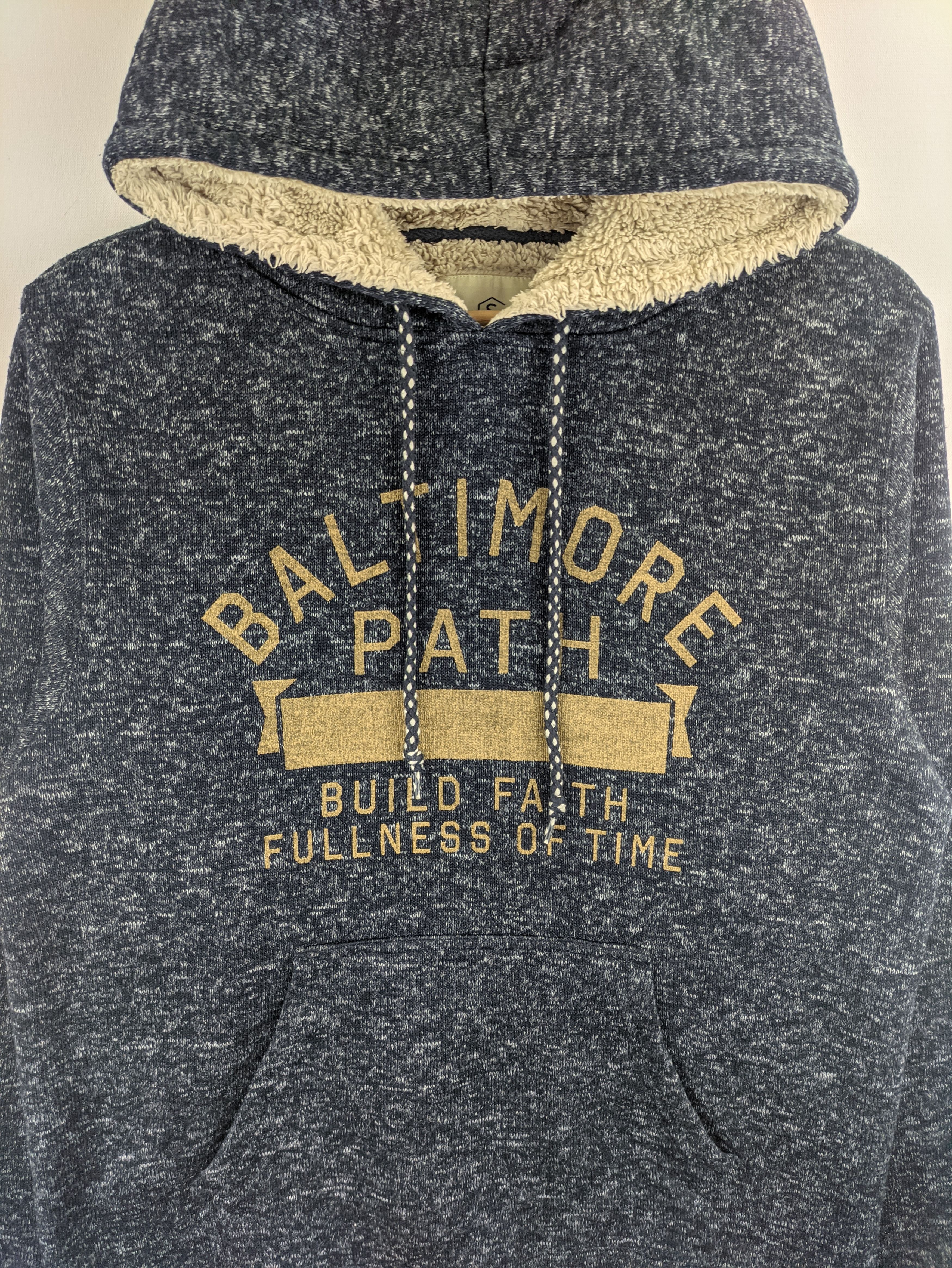 Japanese Brand Steals🔥Vintage Hoodie Sherpa Inner Baltimore Path Size US M / EU 48-50 / 2 - 6 Thumbnail