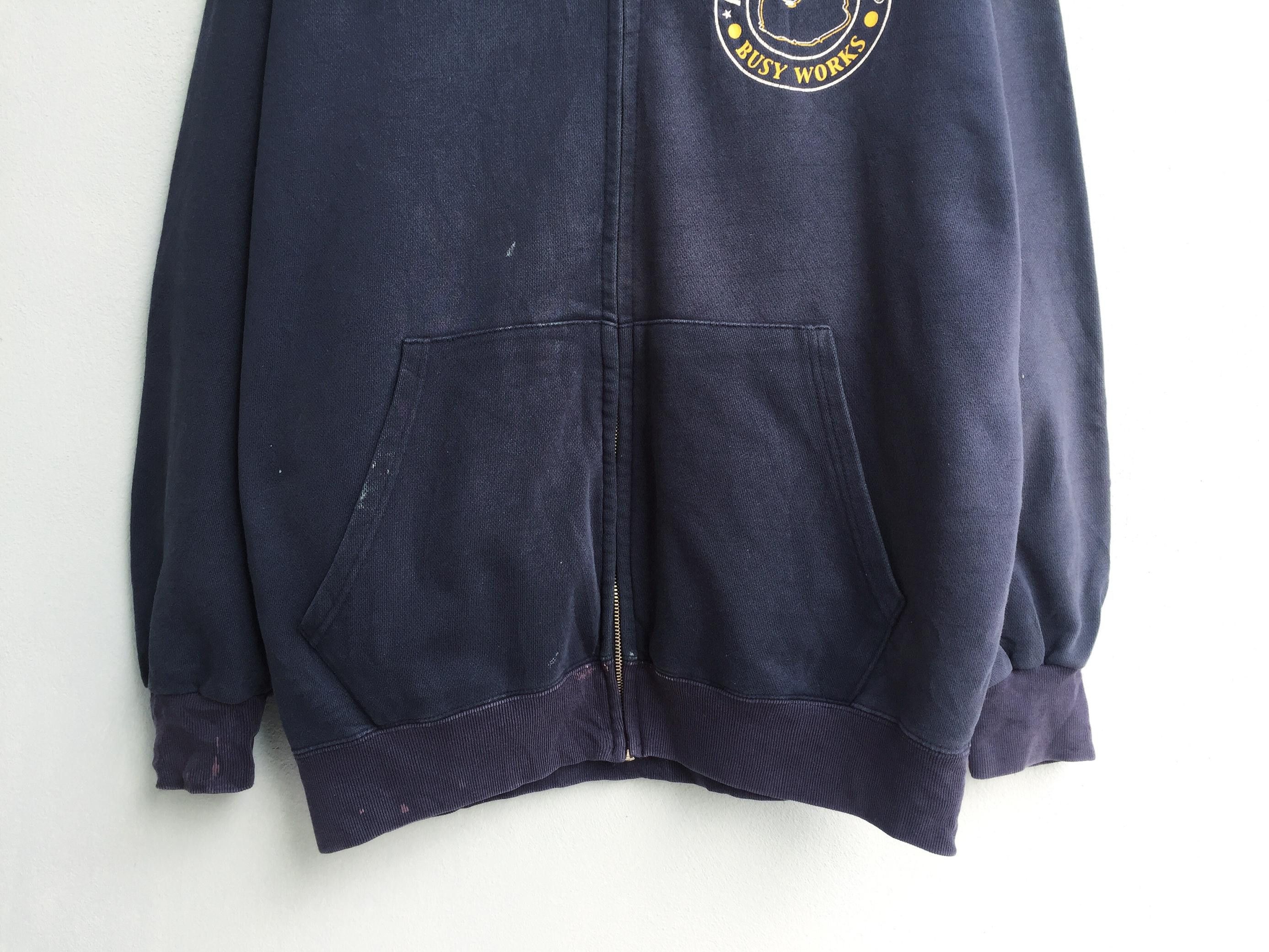 Bape × Vintage Vtg Early 2000s A Bathing Ape Made by General Zipper Hoodies Size US L / EU 52-54 / 3 - 5 Thumbnail