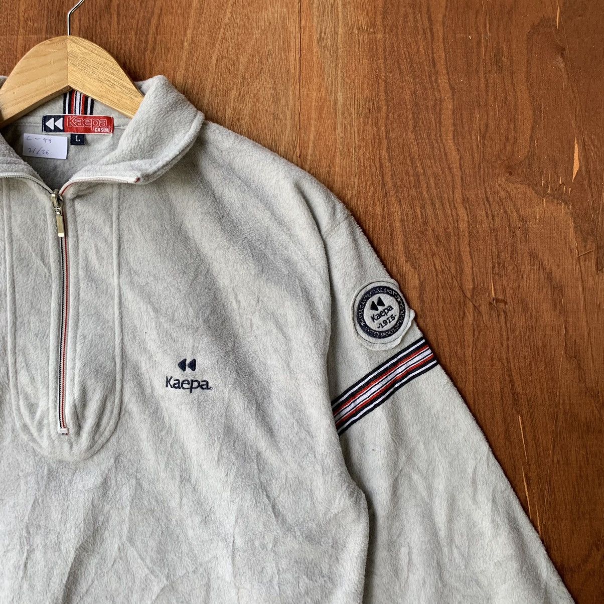 Japanese Brand × Kappa × Vintage Vintage Kaepa fleece half zipper sweatshirt fits M L Size US L / EU 52-54 / 3 - 4 Thumbnail