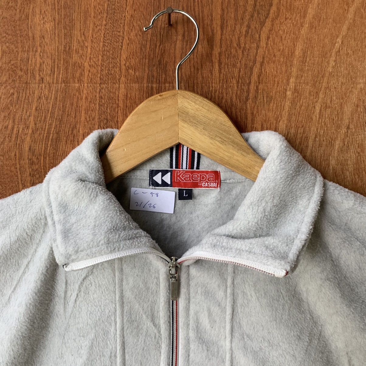 Japanese Brand × Kappa × Vintage Vintage Kaepa fleece half zipper sweatshirt fits M L Size US L / EU 52-54 / 3 - 8 Thumbnail
