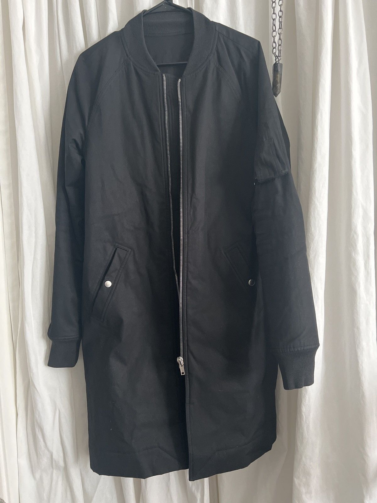 Rick Owens *MAINLINE* Parka long bomber jacket coat trench Size US M / EU 48-50 / 2 - 1 Thumbnail