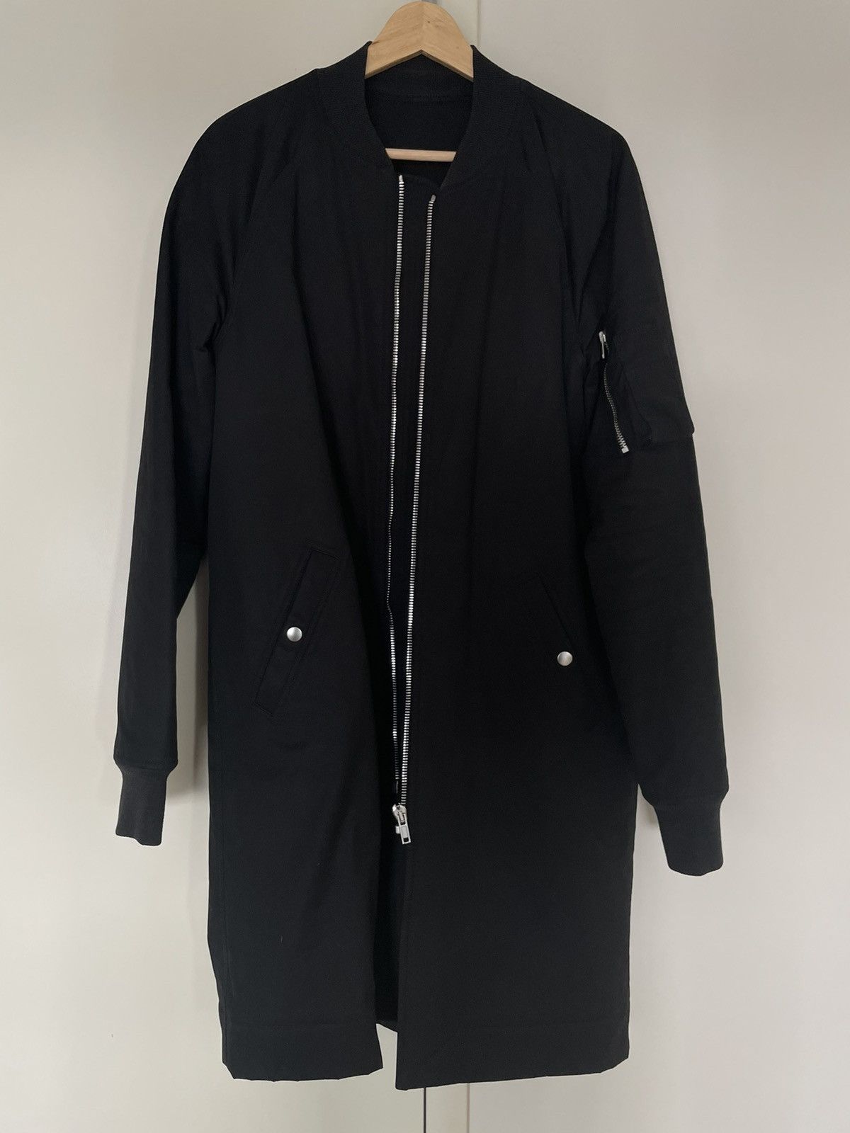 Rick Owens *MAINLINE* Parka long bomber jacket coat trench Size US M / EU 48-50 / 2 - 2 Thumbnail