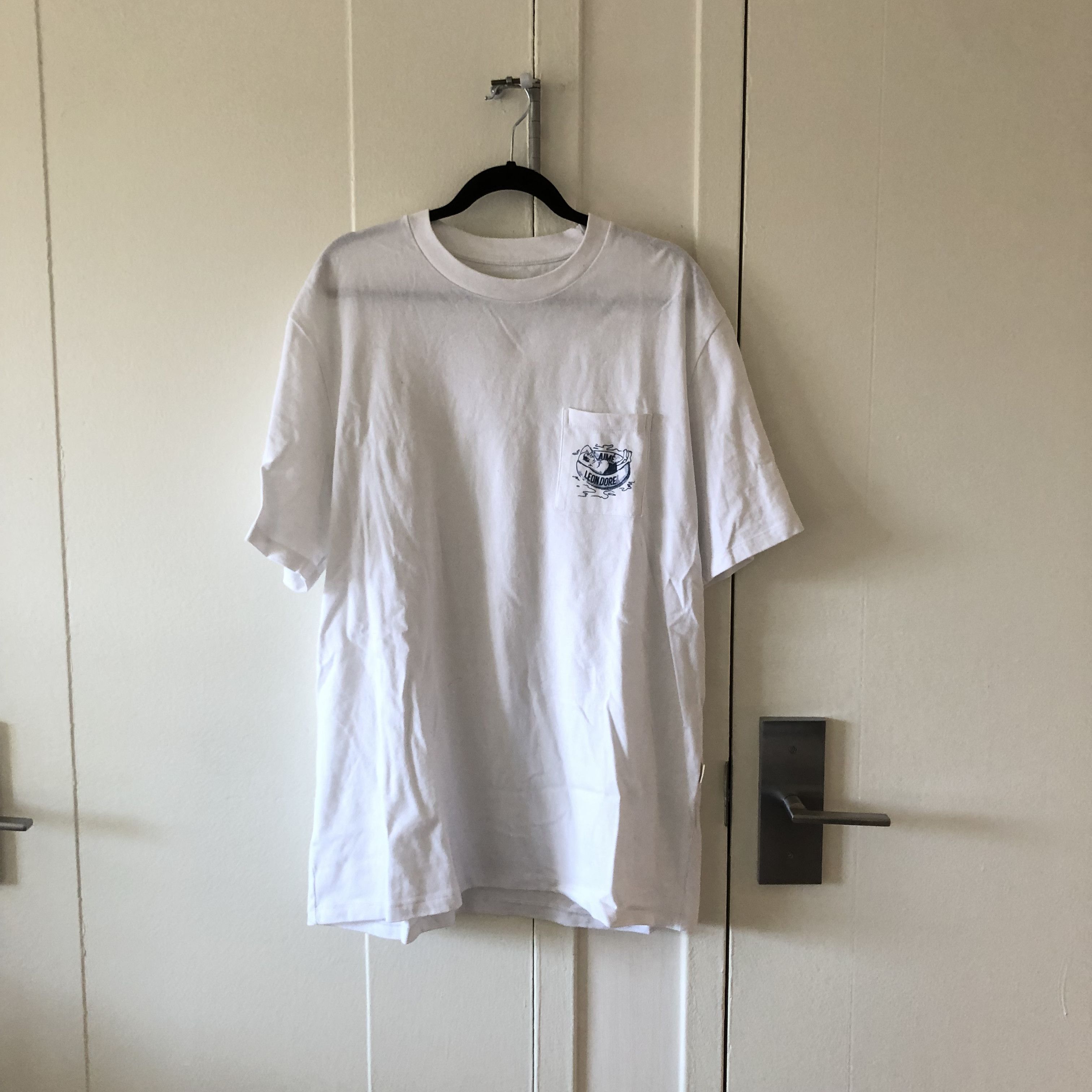 image of Aime Leon Dore Life Saver Tee in White, Men's (Size XL)
