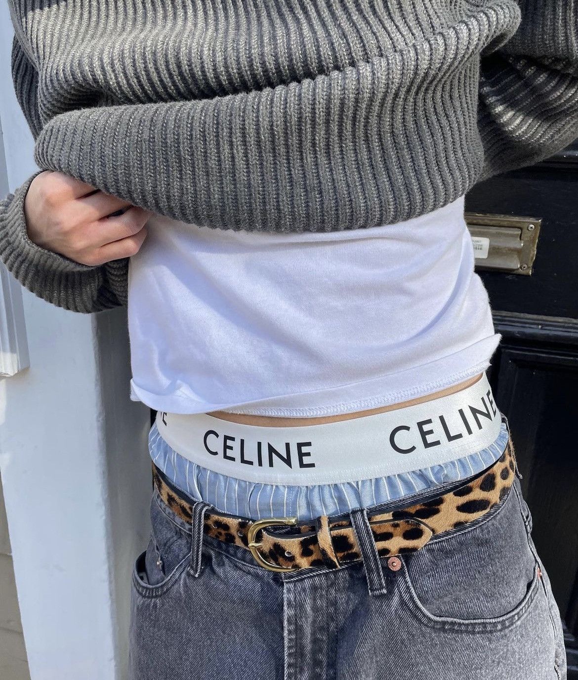 Prada FW17 Prada Fur Belt | Grailed