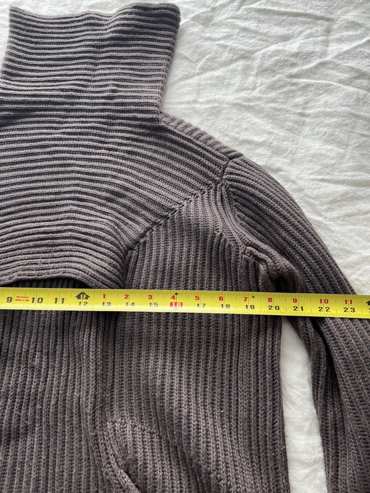 Rick Owens Mainline oversized Alpaca sweater pullover color/dust Size US M / EU 48-50 / 2 - 5 Thumbnail
