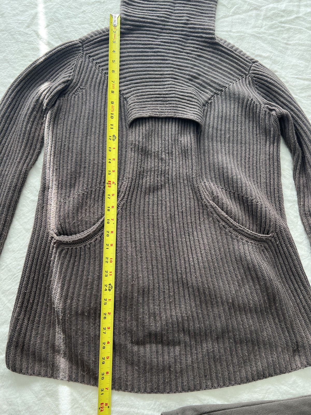 Rick Owens Mainline oversized Alpaca sweater pullover color/dust Size US M / EU 48-50 / 2 - 4 Thumbnail