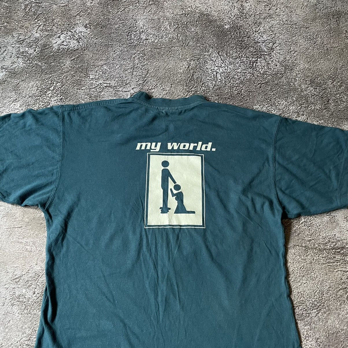 Vintage Vintage Y2K Sun Faded Graphic Tee Girls Rule Streetwear L Size US L / EU 52-54 / 3 - 8 Thumbnail