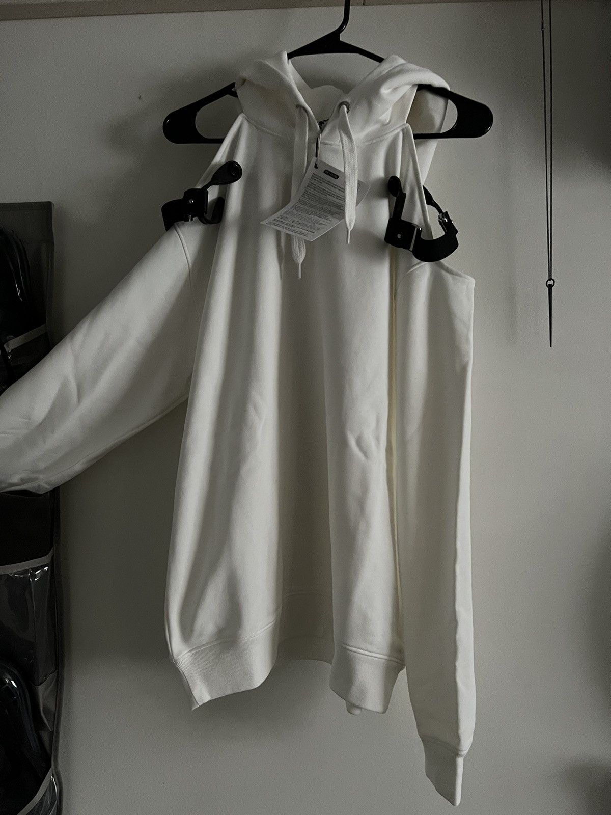 Moschino Bondage cut out shoulder straps hoodie punk Size US M / EU 48-50 / 2 - 2 Thumbnail