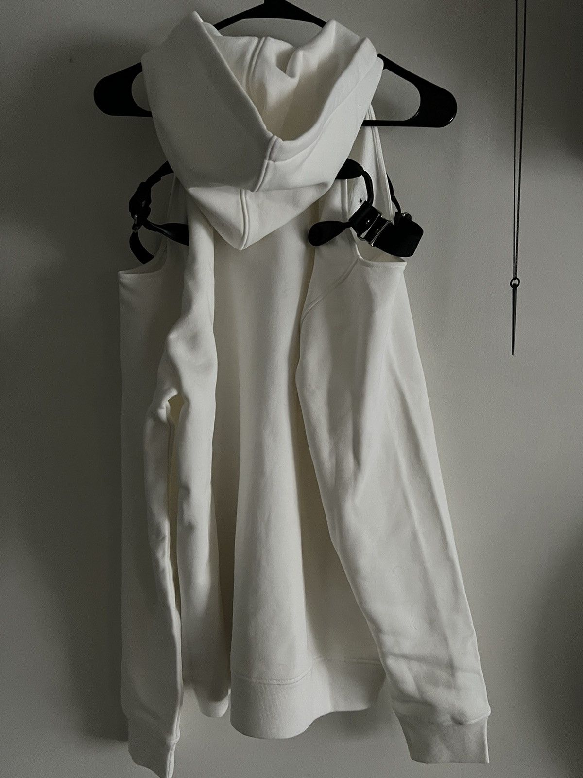 Moschino Bondage cut out shoulder straps hoodie punk Size US M / EU 48-50 / 2 - 1 Thumbnail