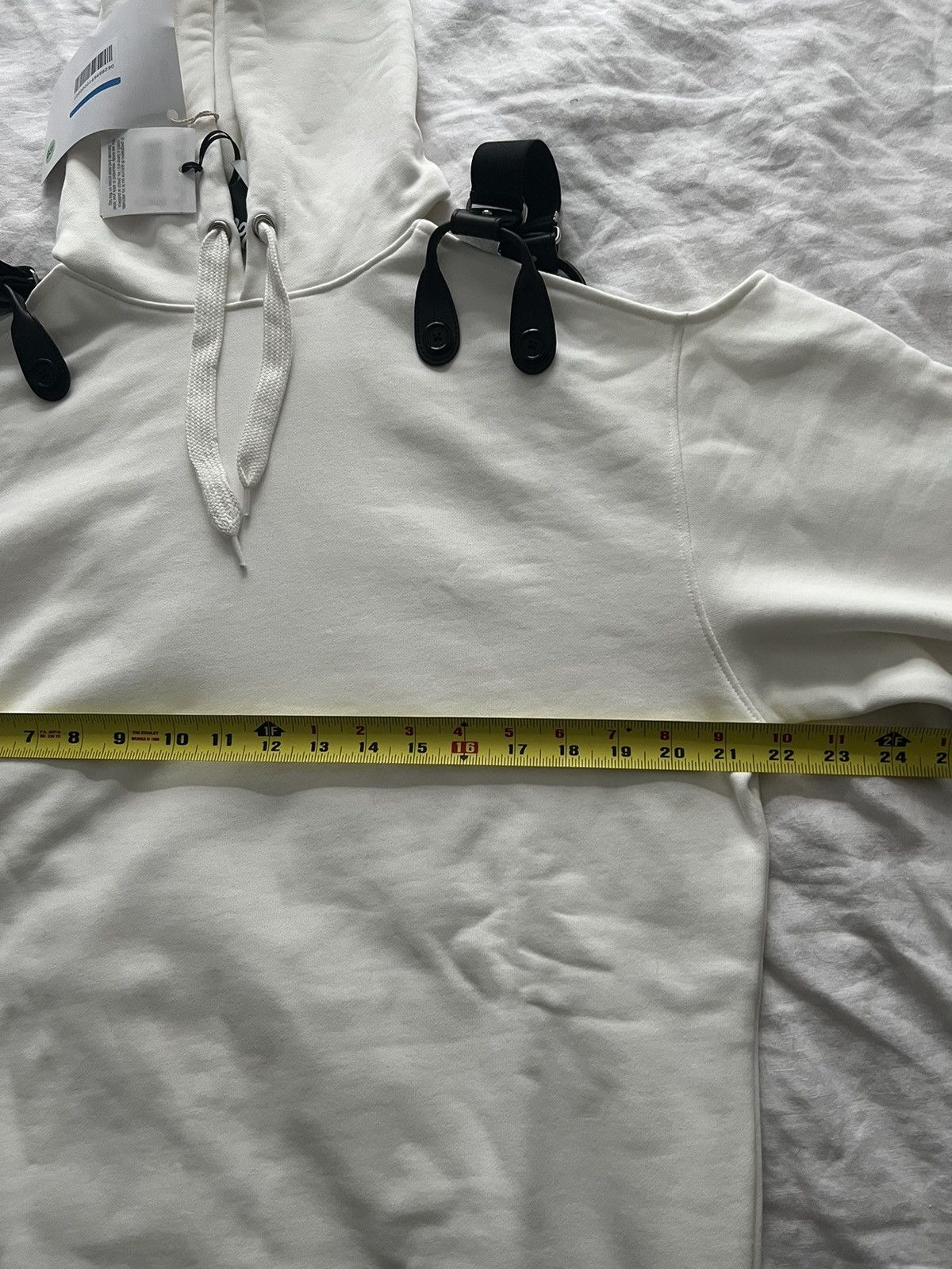 Moschino Bondage cut out shoulder straps hoodie punk Size US M / EU 48-50 / 2 - 12 Thumbnail