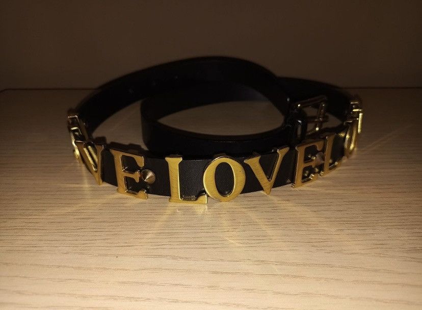 Dolce & Gabbana Dolce & Gabbana 2003 leather love belt sex collection y2k Size ONE SIZE - 3 Thumbnail