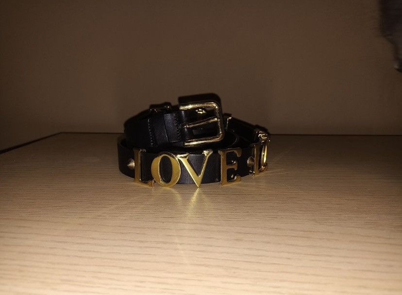 Dolce & Gabbana Dolce & Gabbana 2003 leather love belt sex collection y2k Size ONE SIZE - 2 Thumbnail