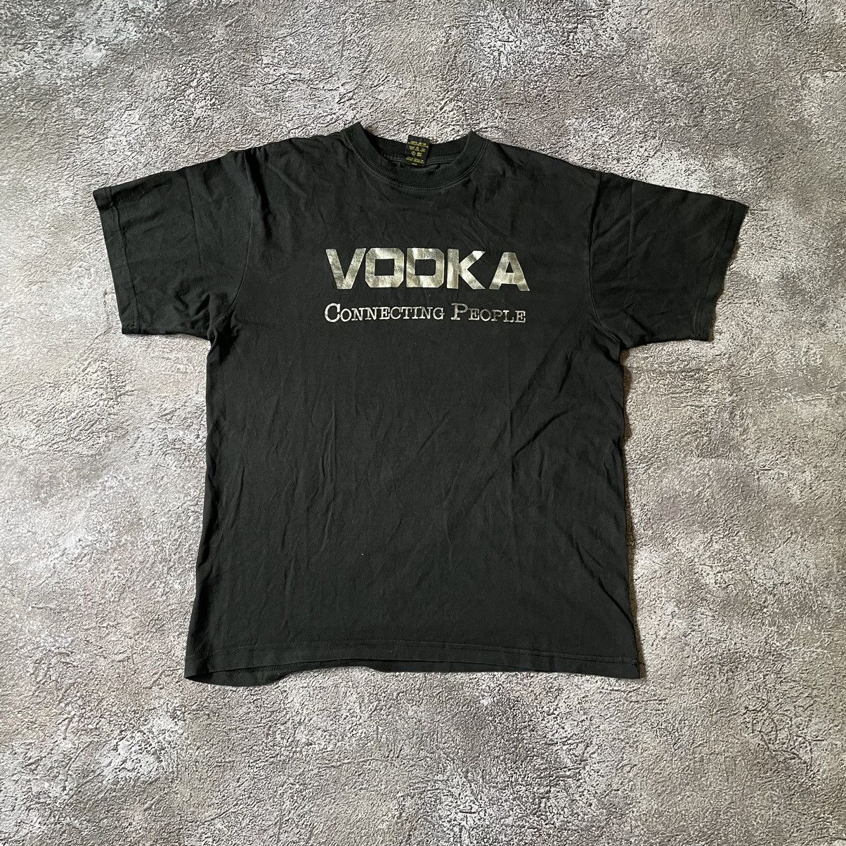 Vintage Vintage Y2K ADULT FUNNY VODKA CONNECTING PEOPLE L Size US L / EU 52-54 / 3 - 1 Thumbnail