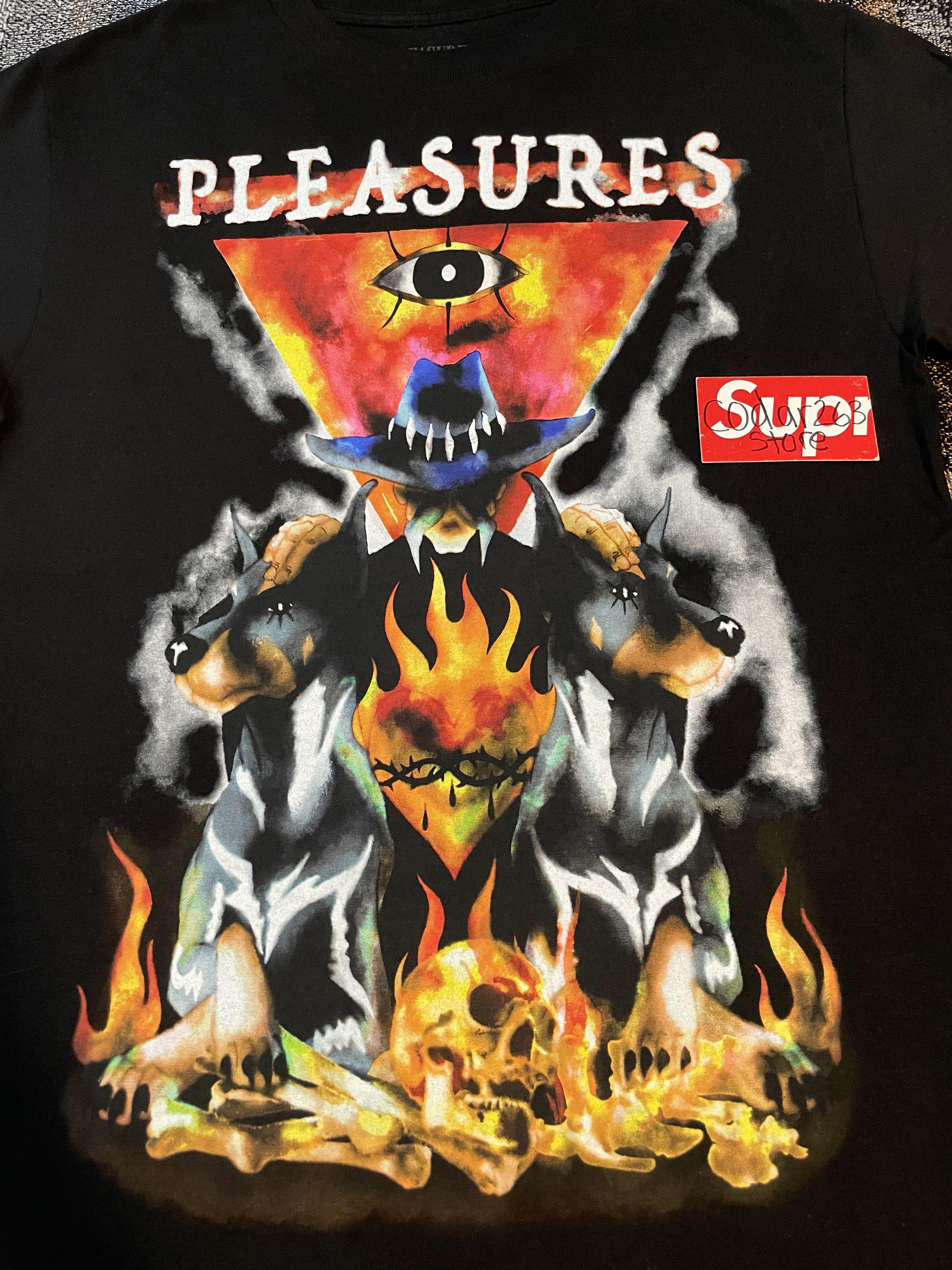 Pleasures Holy Tee - Pleasures Black Medium Shirt Size US M / EU 48-50 / 2 - 3 Thumbnail