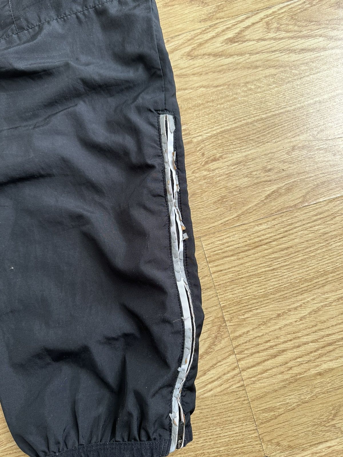 Nike × Vintage Vintage y2k Nike Black Track Pants Swoosh Size US 32 / EU 48 - 10 Thumbnail