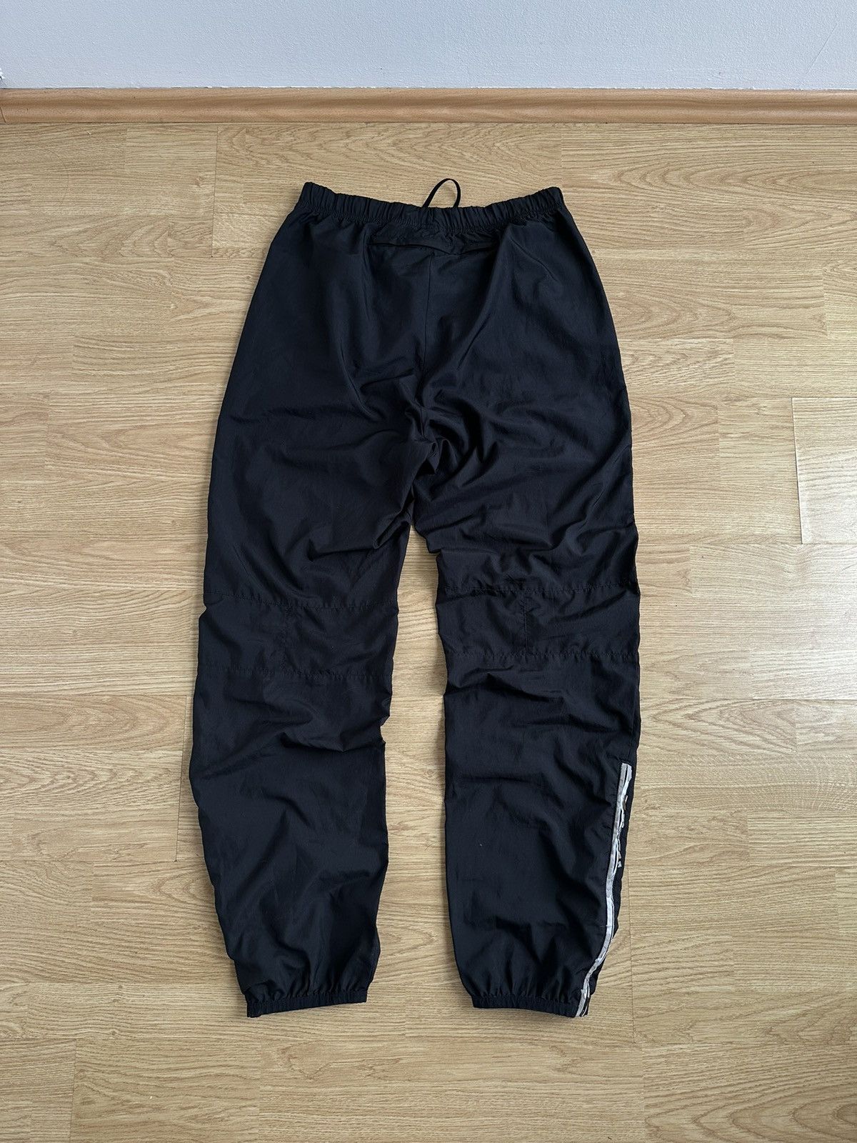 Nike × Vintage Vintage y2k Nike Black Track Pants Swoosh Size US 32 / EU 48 - 3 Thumbnail