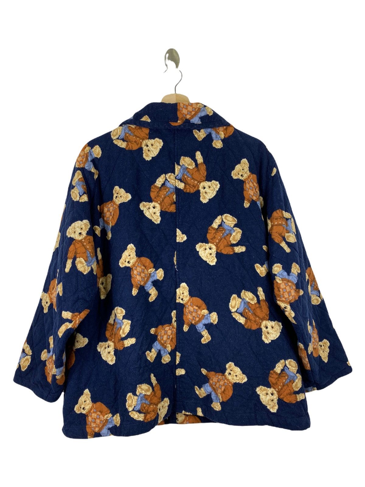 Japanese Brand BEAR FULL PRINTED JACKET Size US L / EU 52-54 / 3 - 2 Thumbnail