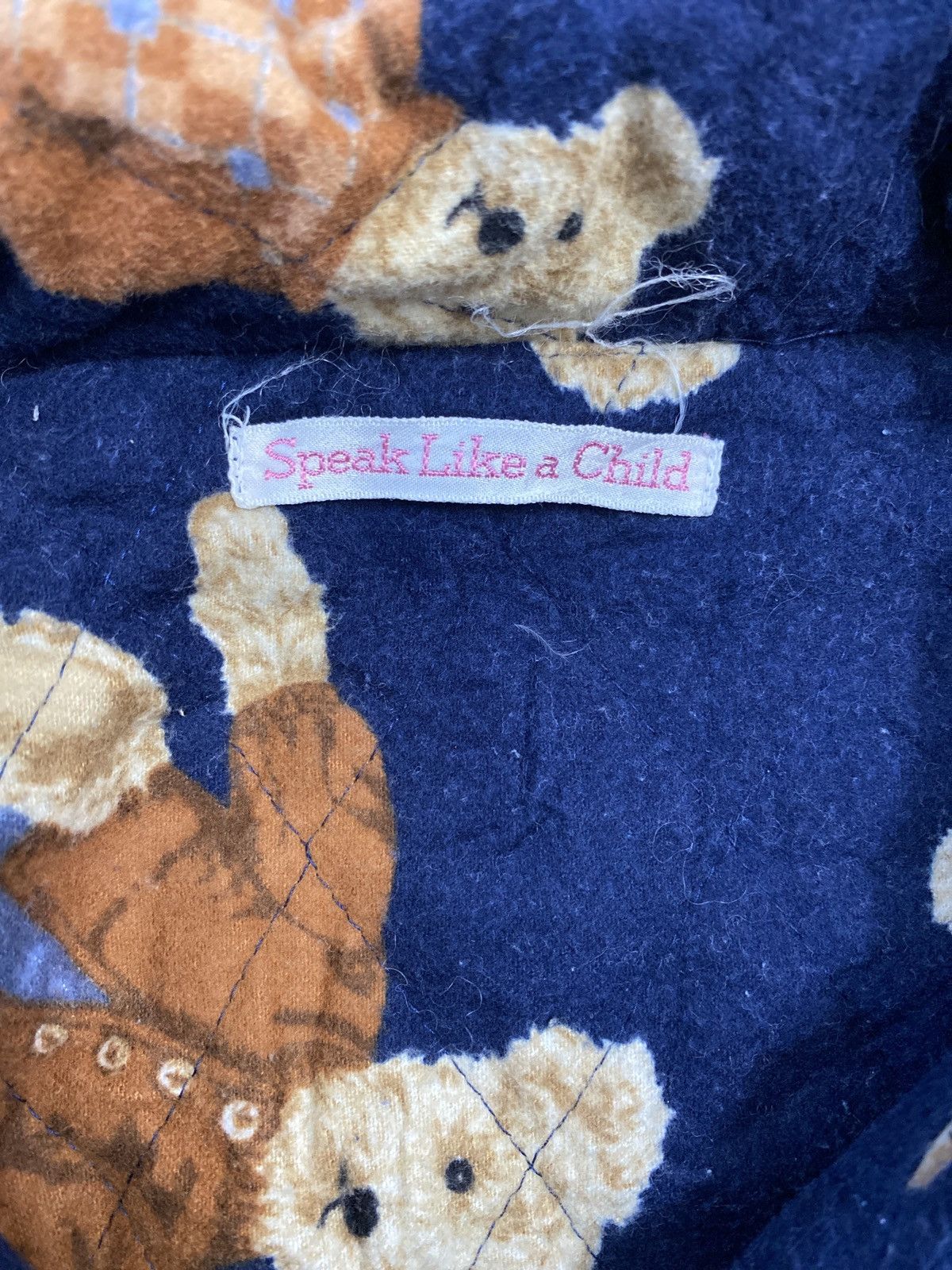 Japanese Brand BEAR FULL PRINTED JACKET Size US L / EU 52-54 / 3 - 4 Thumbnail