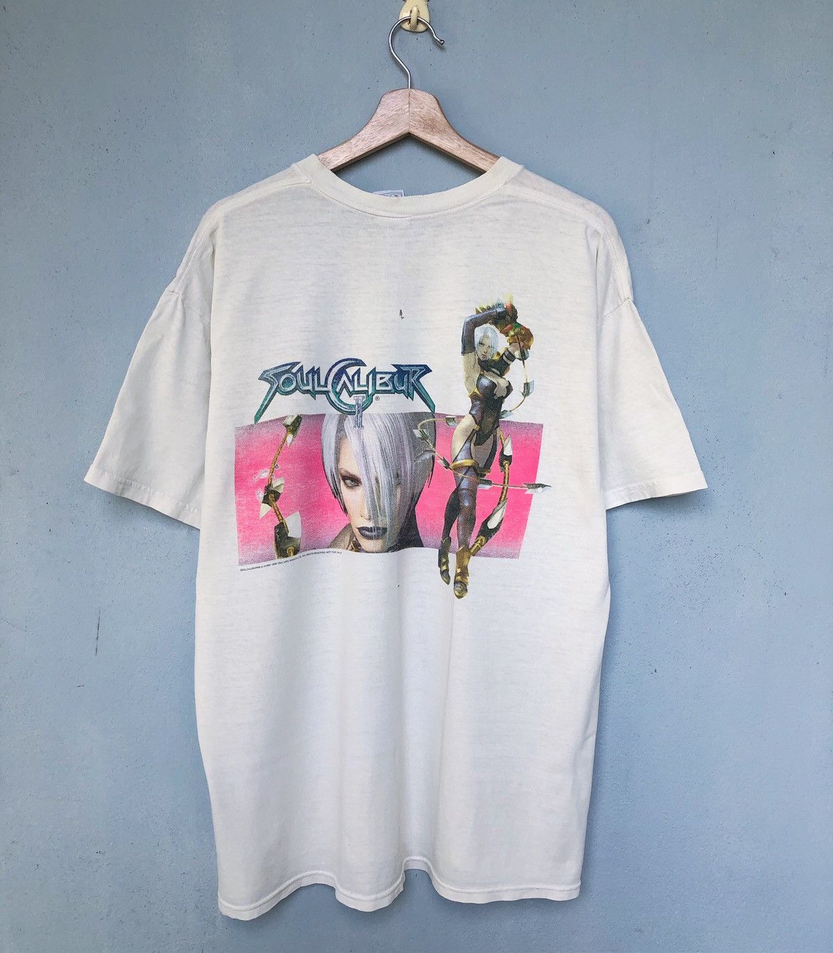 Anime × Vintage Rare Vintage Soul Calibur II Namco Ivy Valentine Tee Size US XL / EU 56 / 4 - 1 Thumbnail