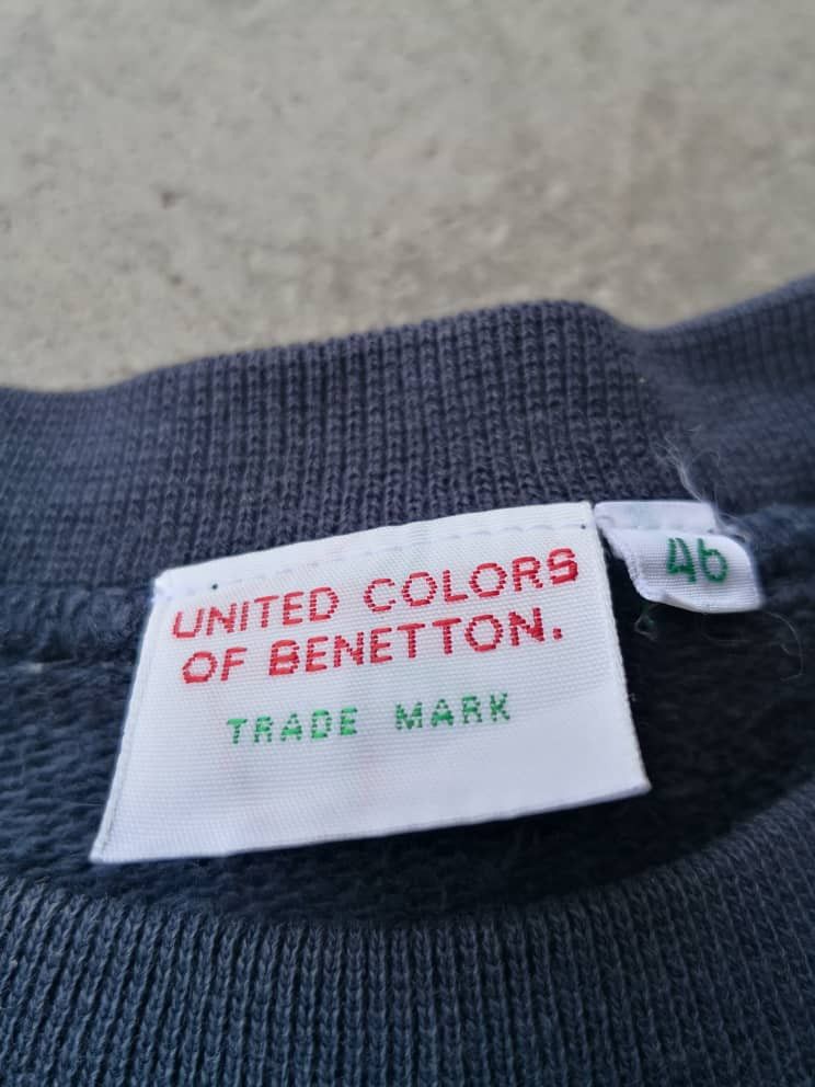 Benetton Benetton Embroidered Big Logo Size S / US 4 / IT 40 - 3 Thumbnail
