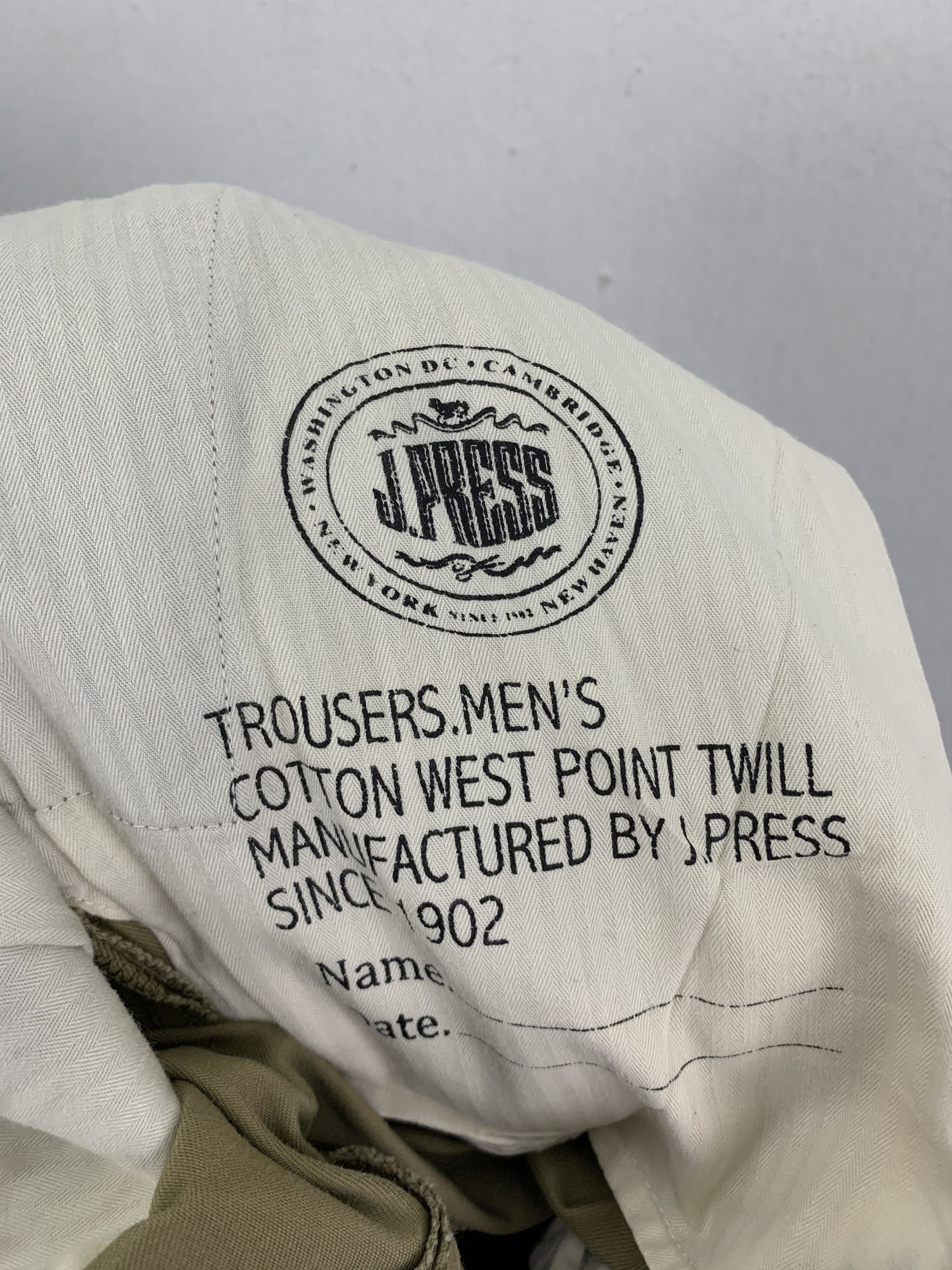 Japanese Brand Casual Pants J PRESS CAMBRIDGE 1902 Vintage Streetwear Size US 32 / EU 48 - 8 Thumbnail