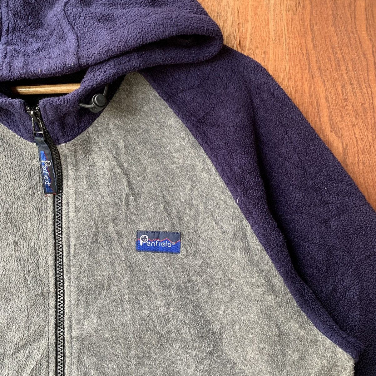 Penfield × Vintage Vintage 90s PENFIELD fleece hoodie jacket fits L Size US L / EU 52-54 / 3 - 4 Thumbnail