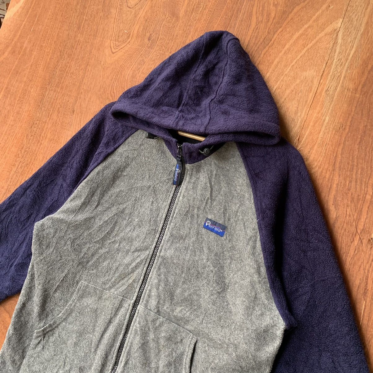 Penfield × Vintage Vintage 90s PENFIELD fleece hoodie jacket fits L Size US L / EU 52-54 / 3 - 2 Thumbnail