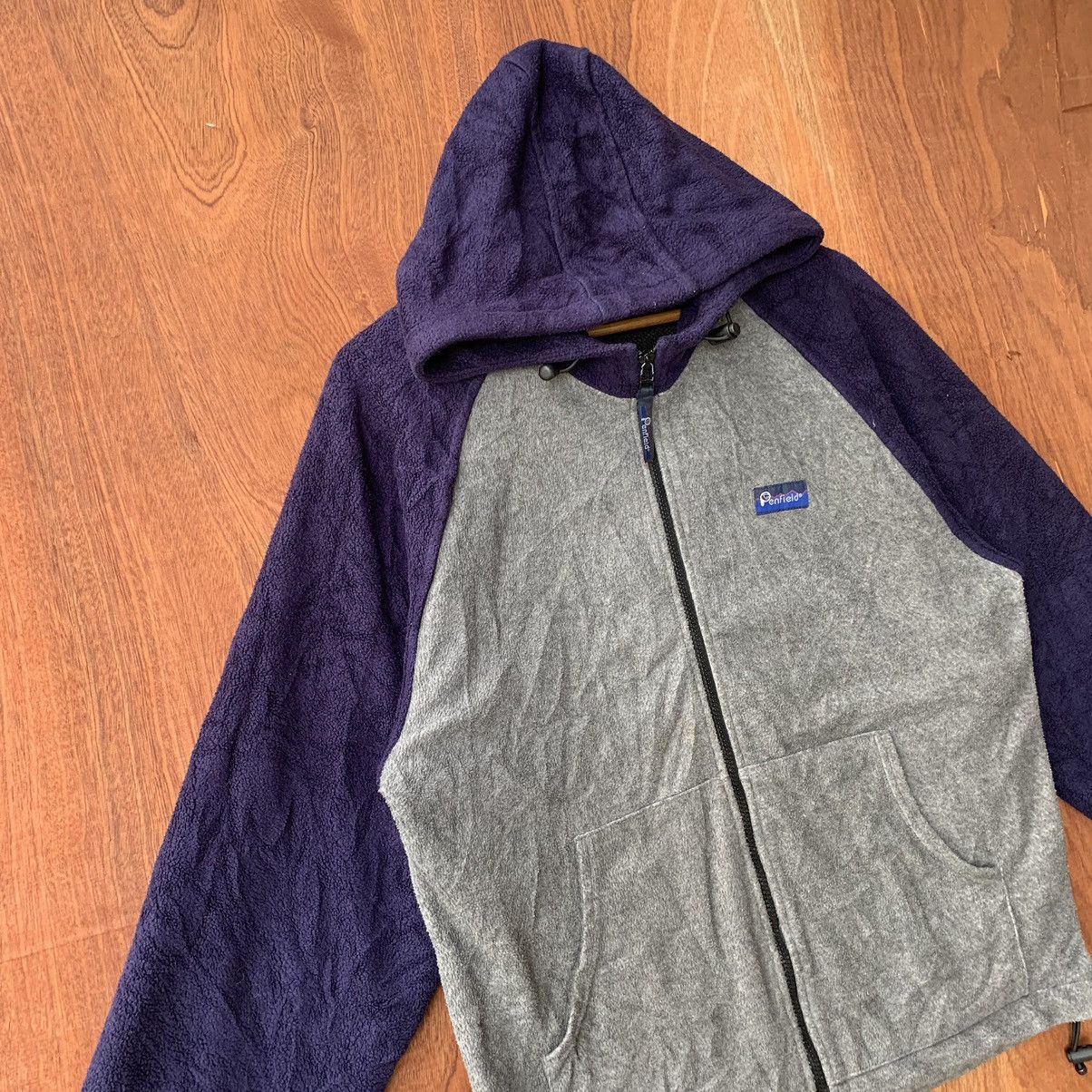 Penfield × Vintage Vintage 90s PENFIELD fleece hoodie jacket fits L Size US L / EU 52-54 / 3 - 3 Thumbnail