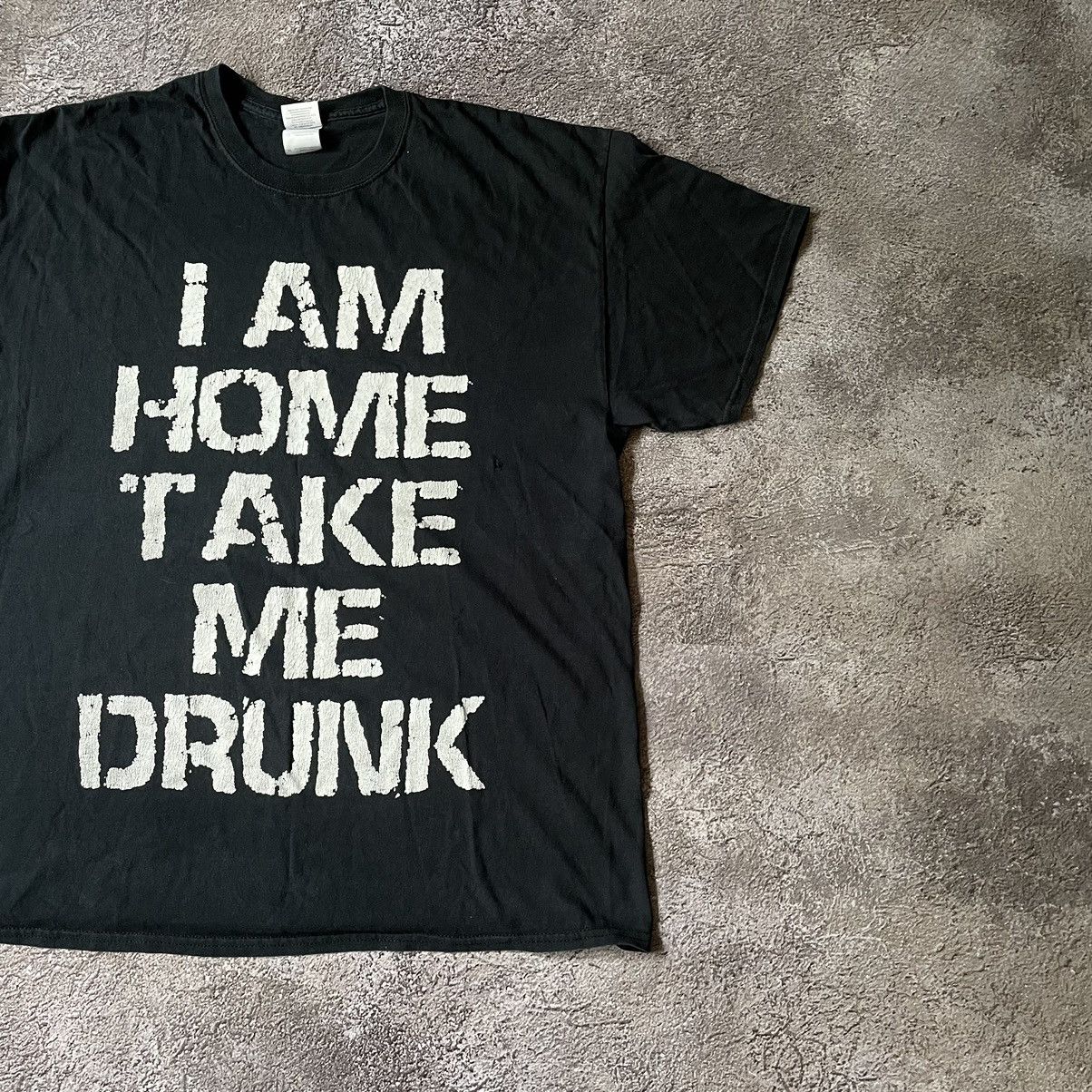 Vintage Vintage Y2K Sun Faded Graphic Tee Skate Humor Black Baggy L Size US L / EU 52-54 / 3 - 4 Thumbnail