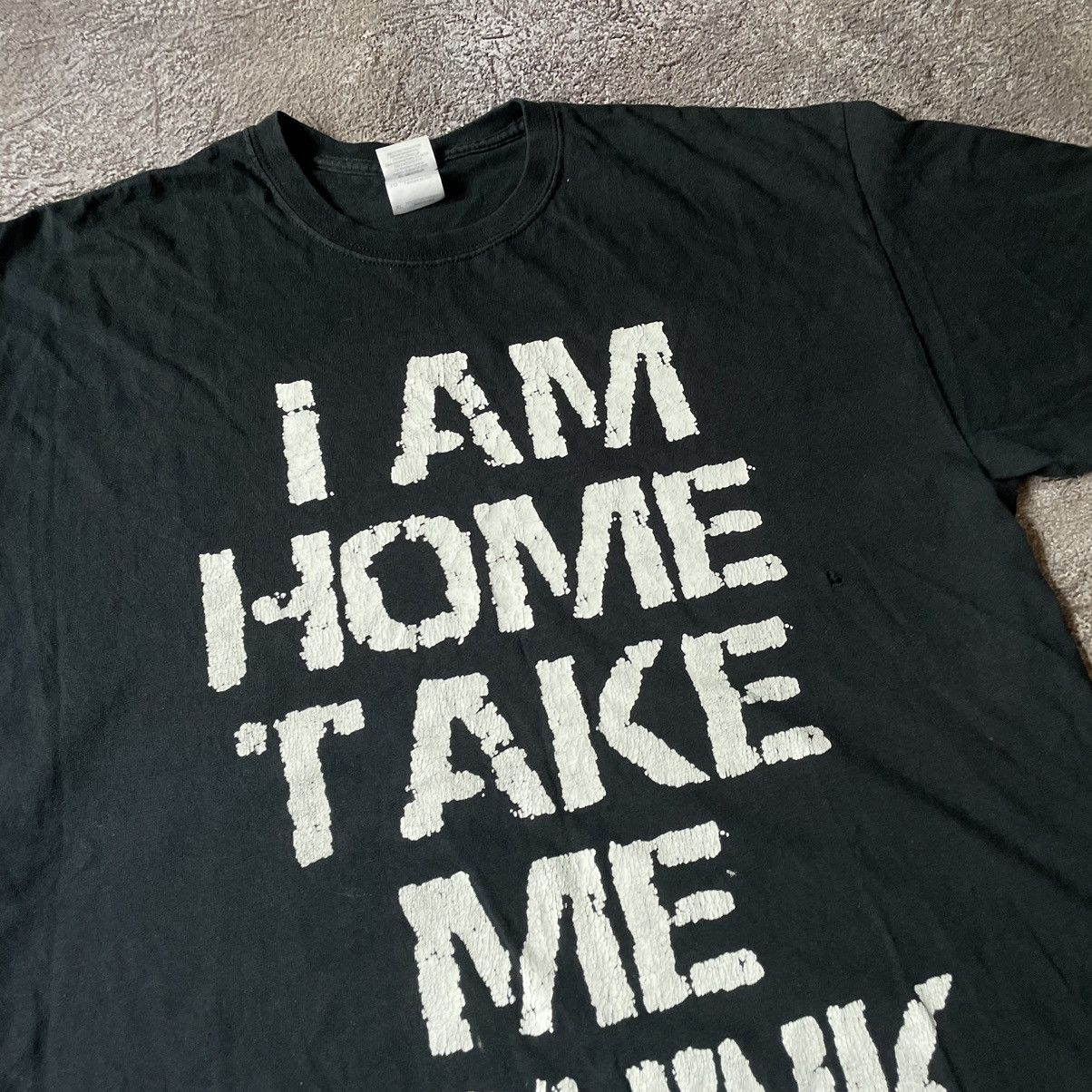 Vintage Vintage Y2K Sun Faded Graphic Tee Skate Humor Black Baggy L Size US L / EU 52-54 / 3 - 2 Thumbnail