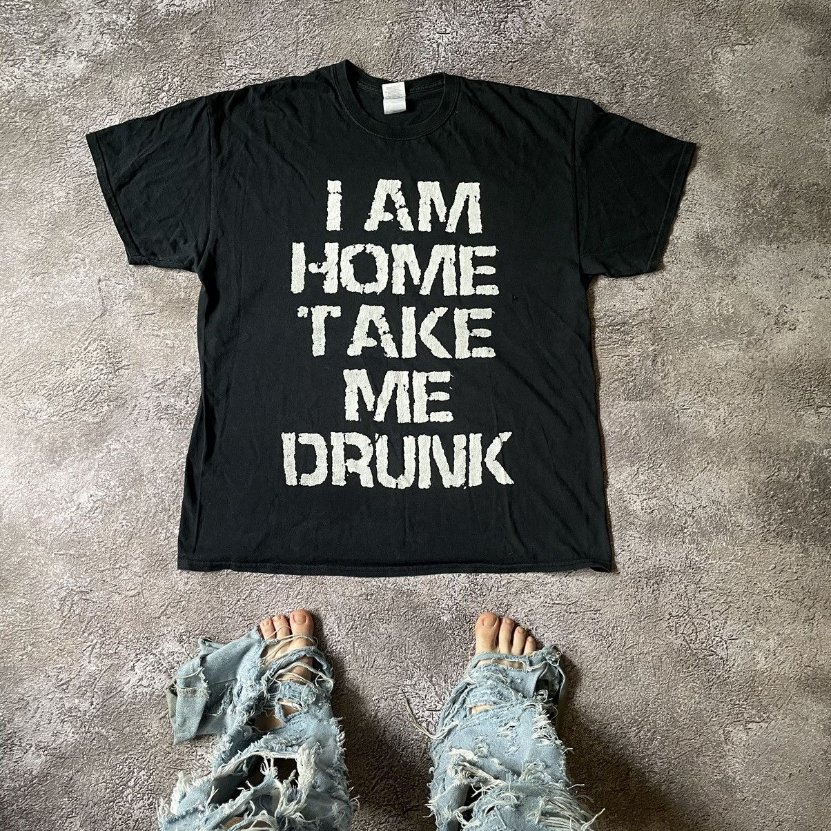 Vintage Vintage Y2K Sun Faded Graphic Tee Skate Humor Black Baggy L Size US L / EU 52-54 / 3 - 1 Thumbnail
