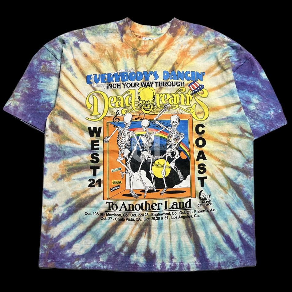 Online Ceramics Online Ceramics Dead Dreams Tour Tee AW21 Size US XL / EU 56 / 4 - 1 Thumbnail